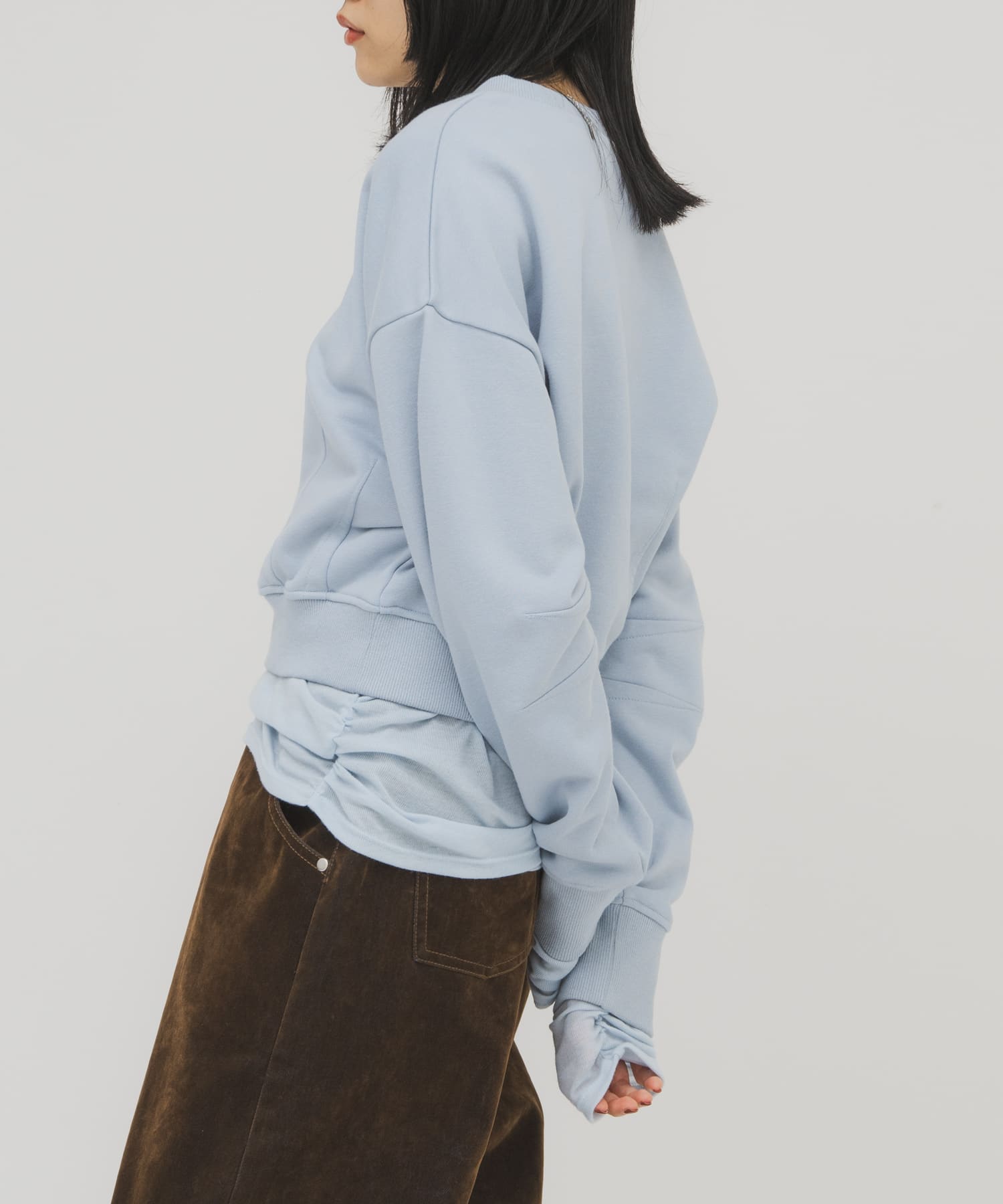 身長：160cm サイズ：one
