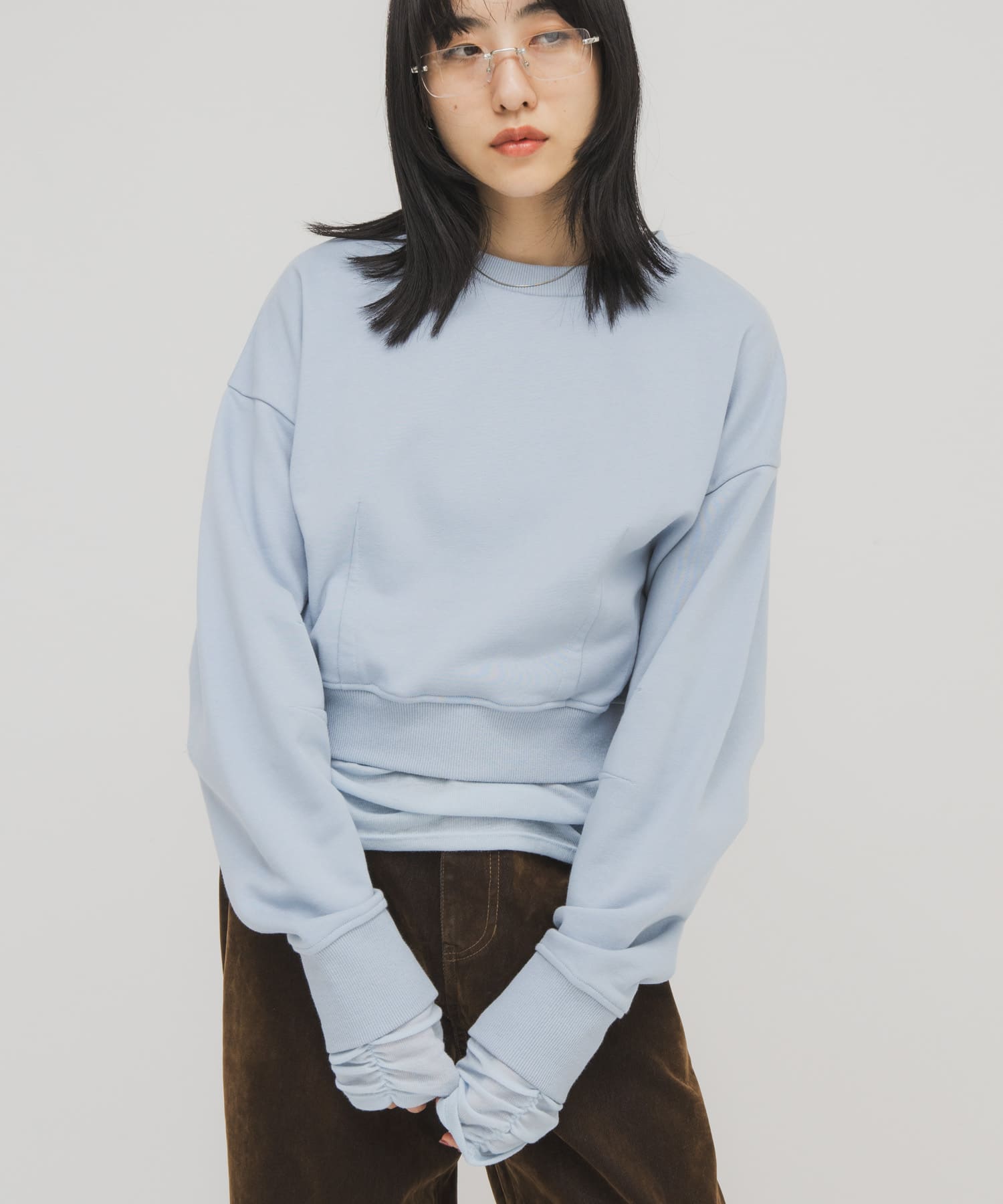 身長：160cm サイズ：one