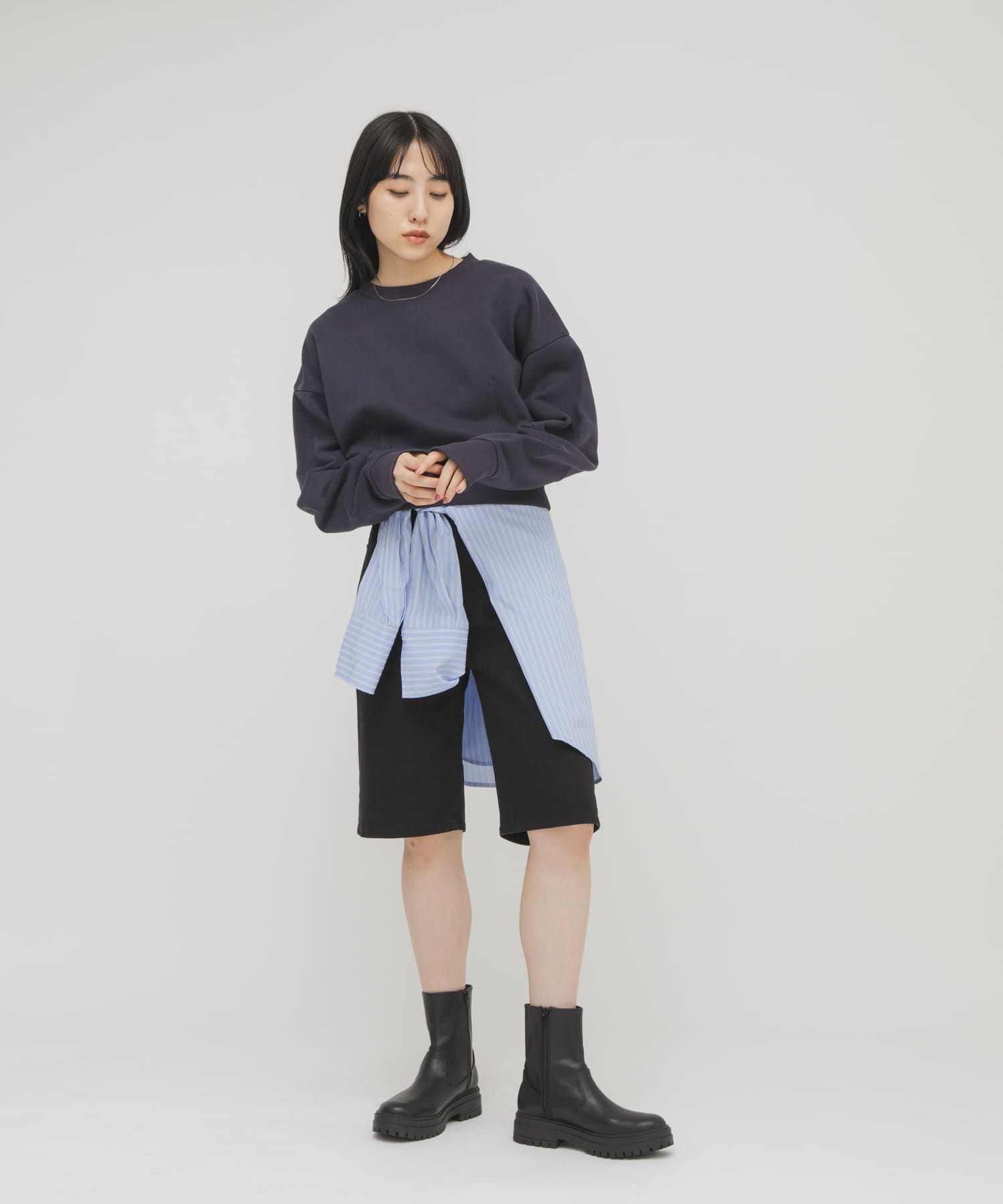 身長：160cm サイズ：one