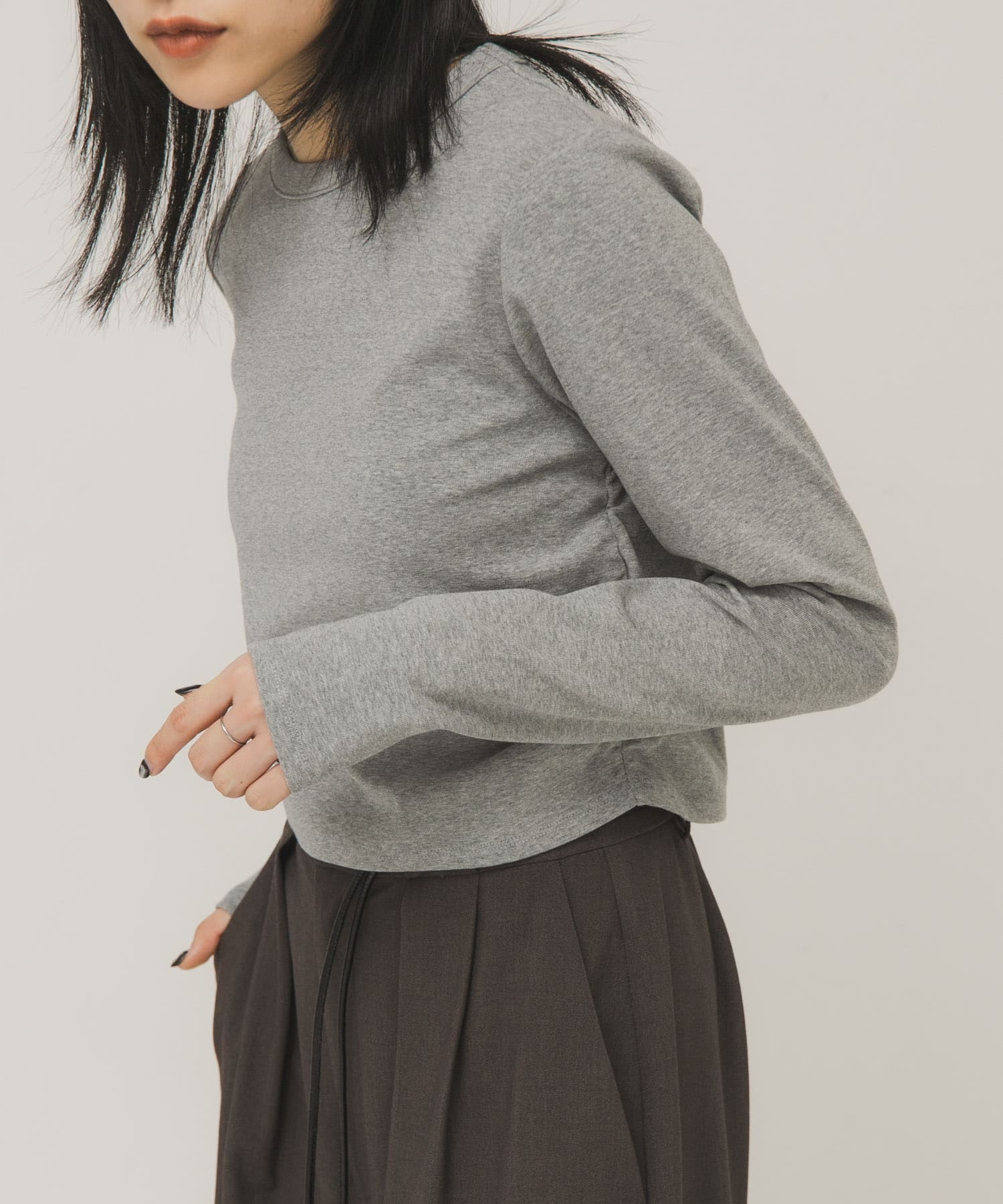 身長：160cm サイズ：one