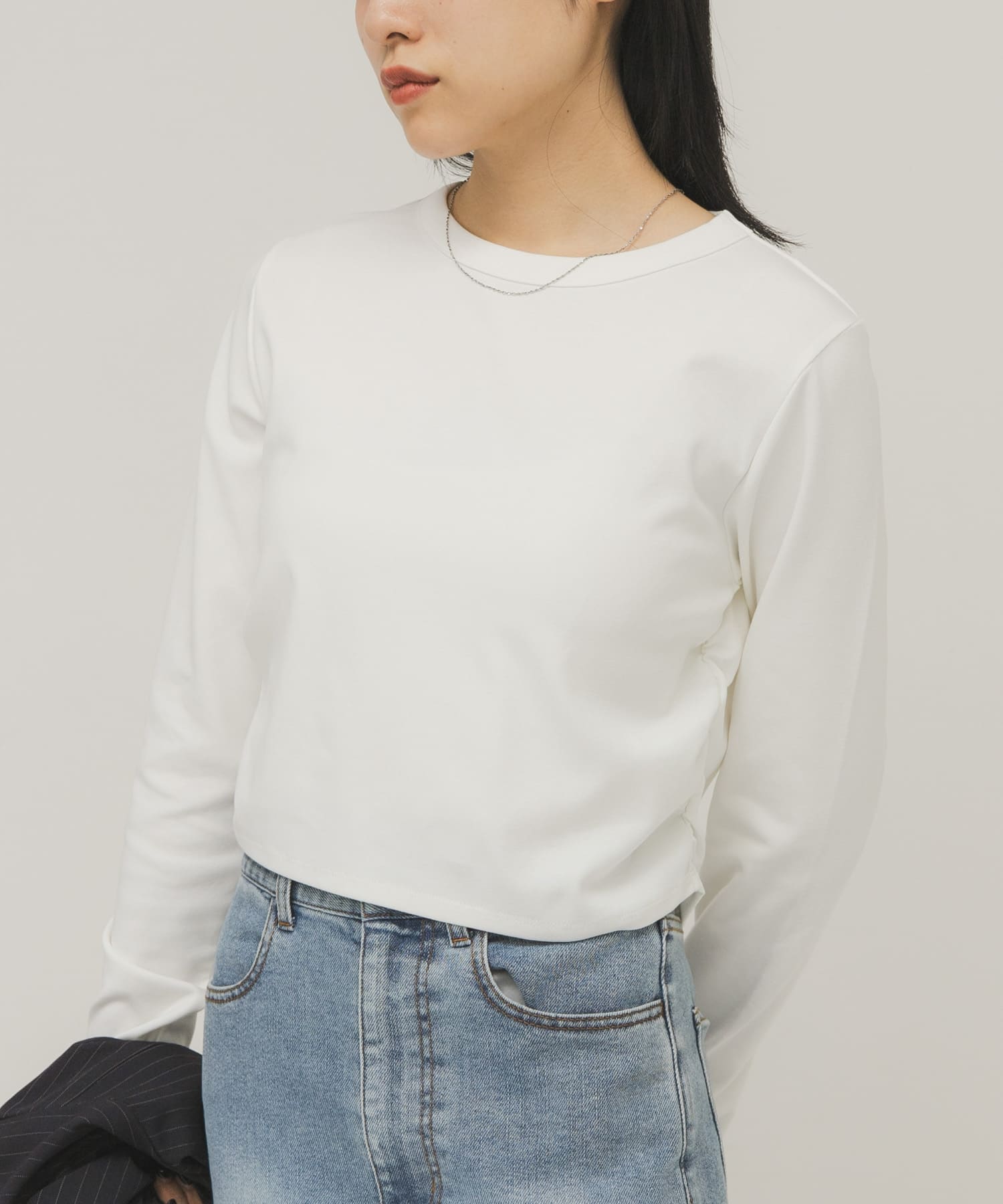 身長：160cm サイズ：one