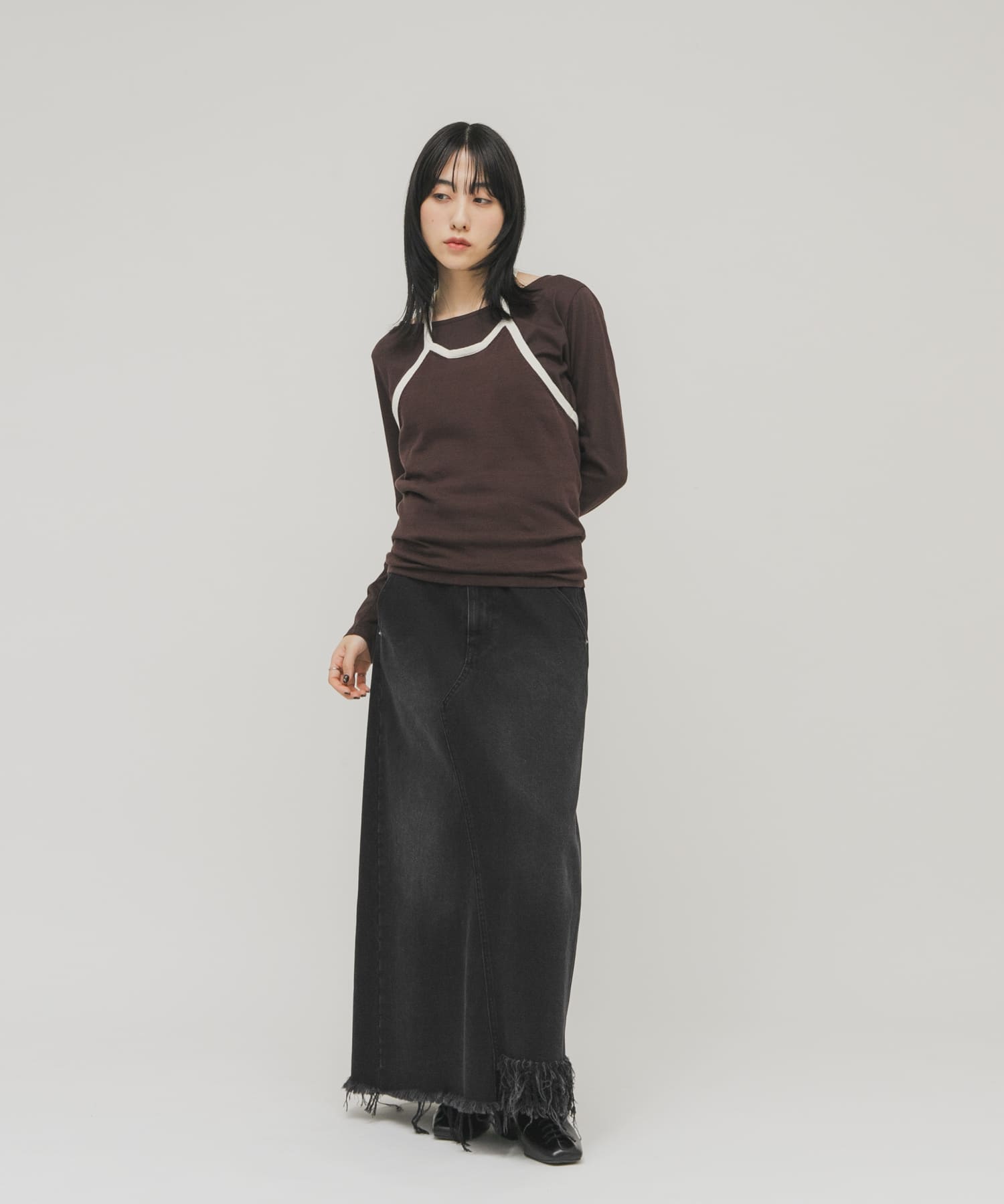 身長：160cm サイズ：one