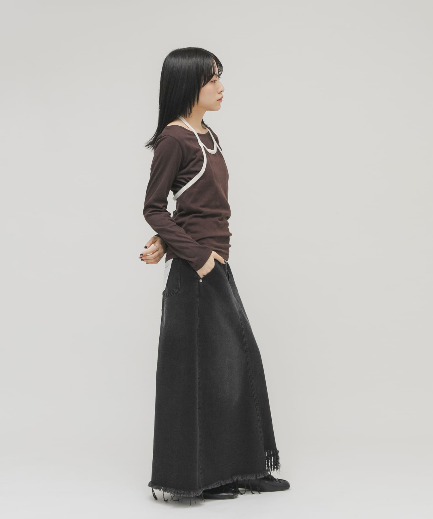 身長：160cm サイズ：one