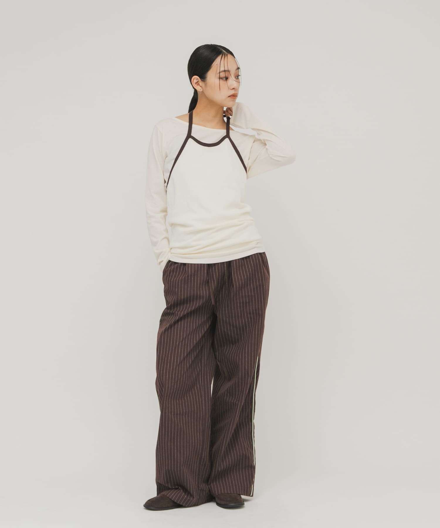 身長：163cm サイズ：one