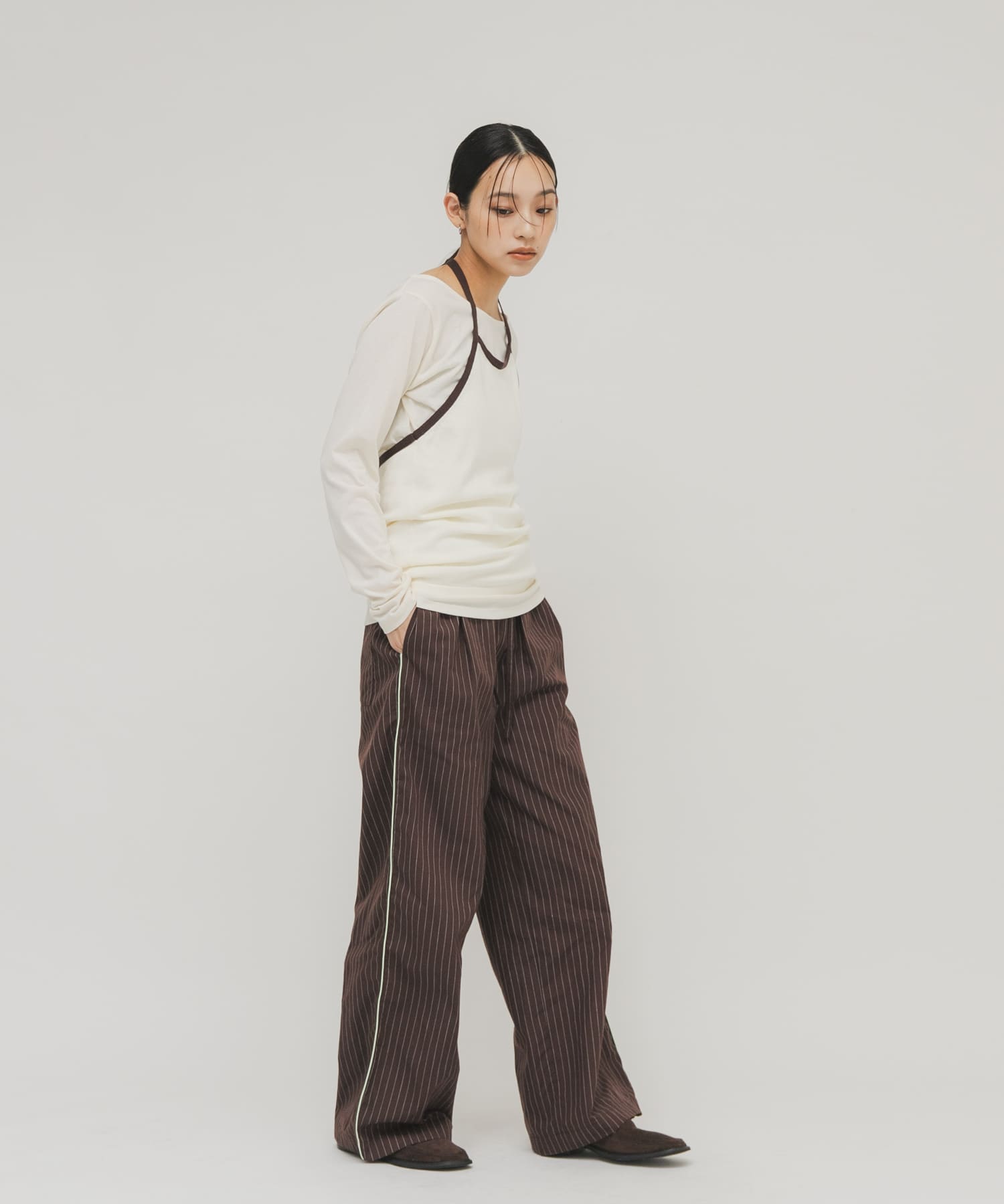 身長：163cm サイズ：one