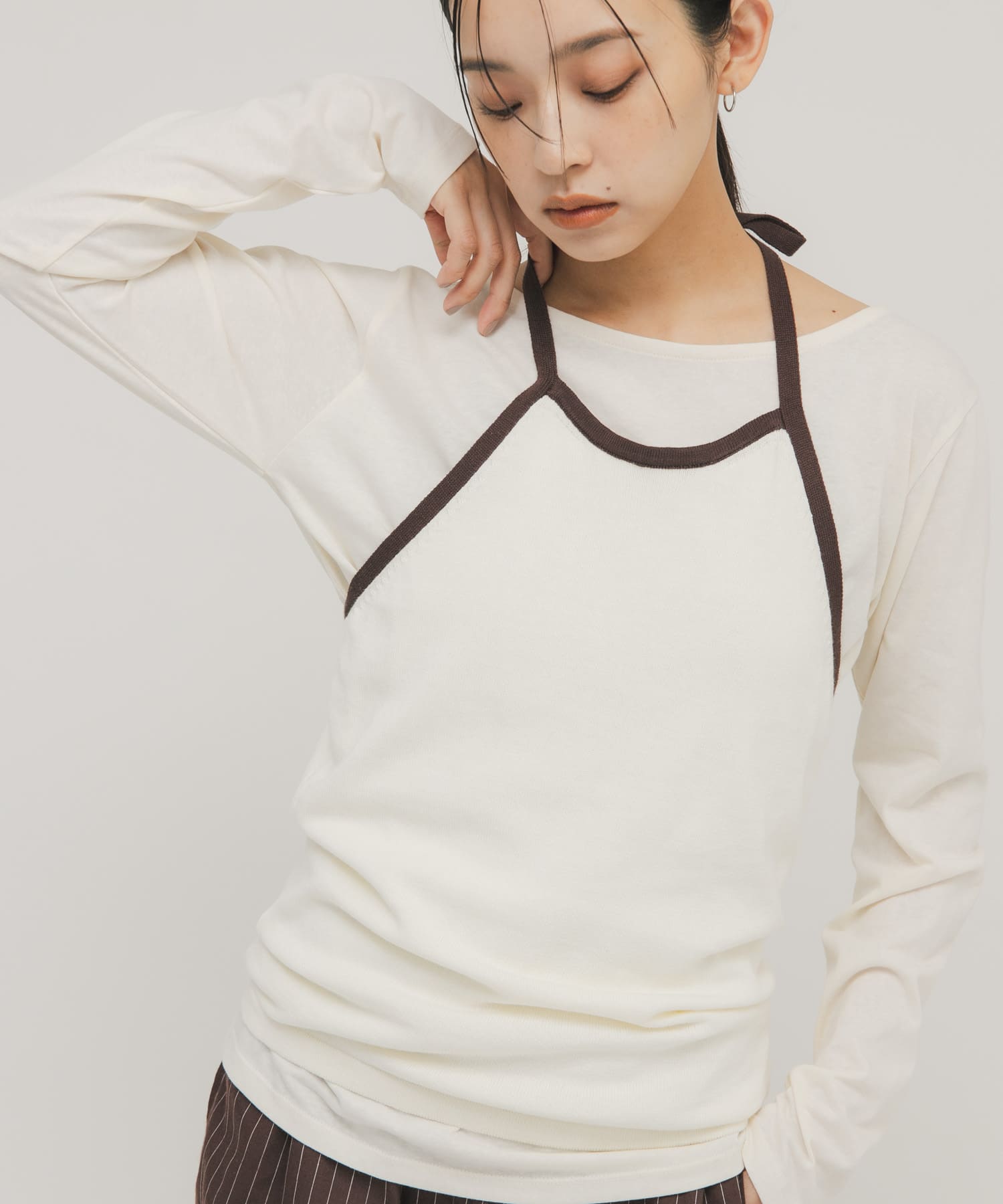 身長：163cm サイズ：one