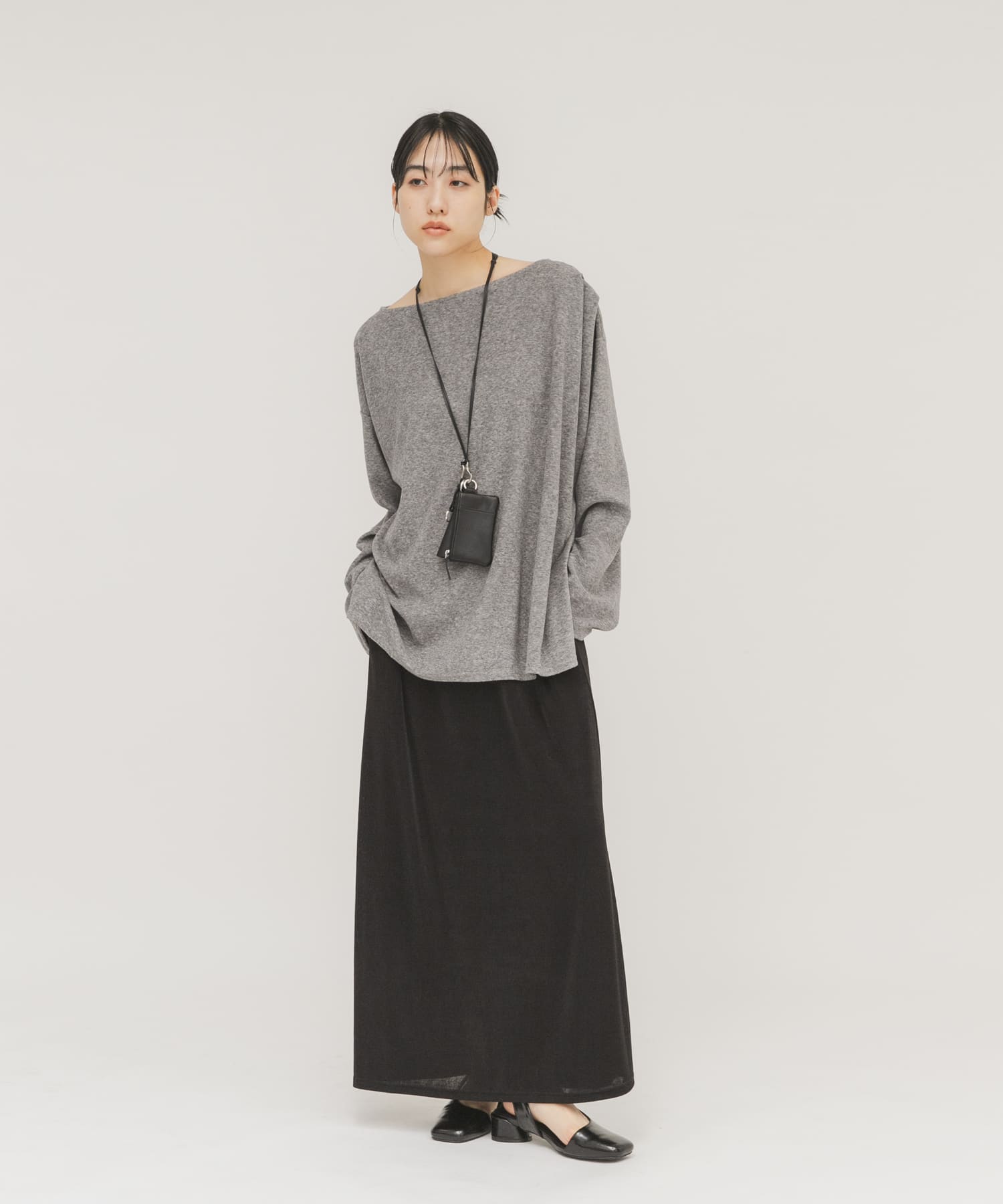 身長：160cm サイズ：one