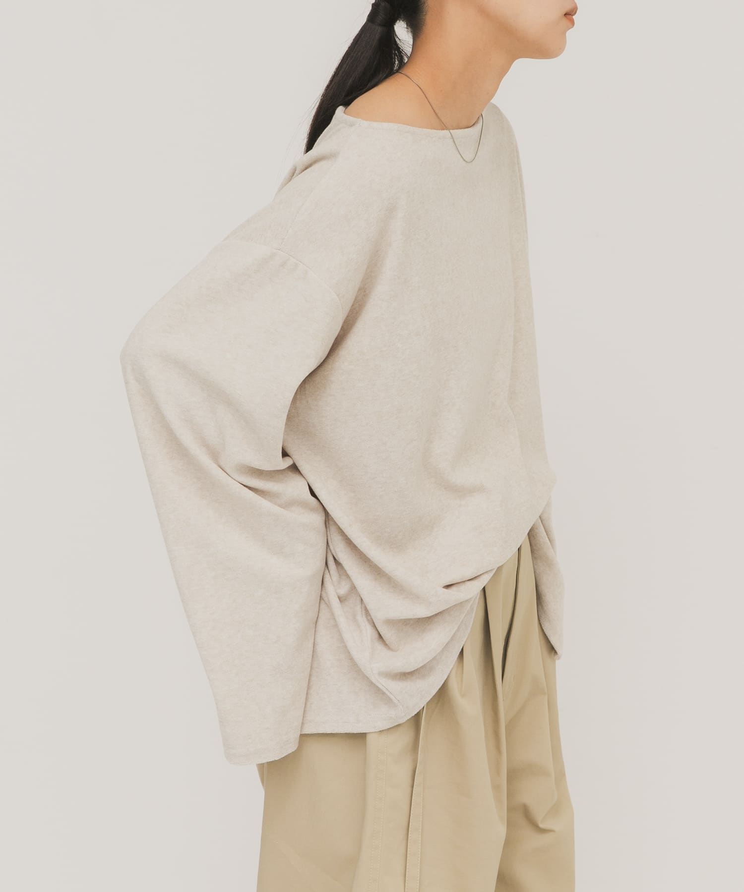 身長：163cm サイズ：one