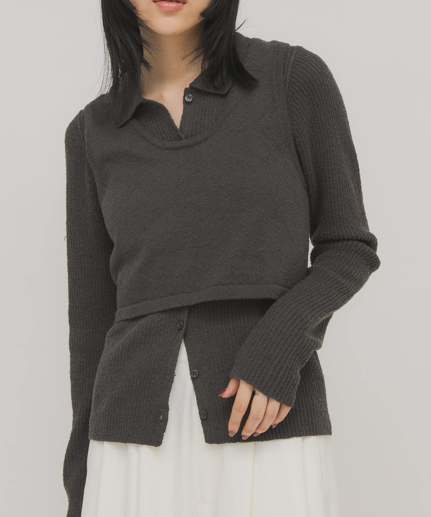 身長：160cm サイズ：one