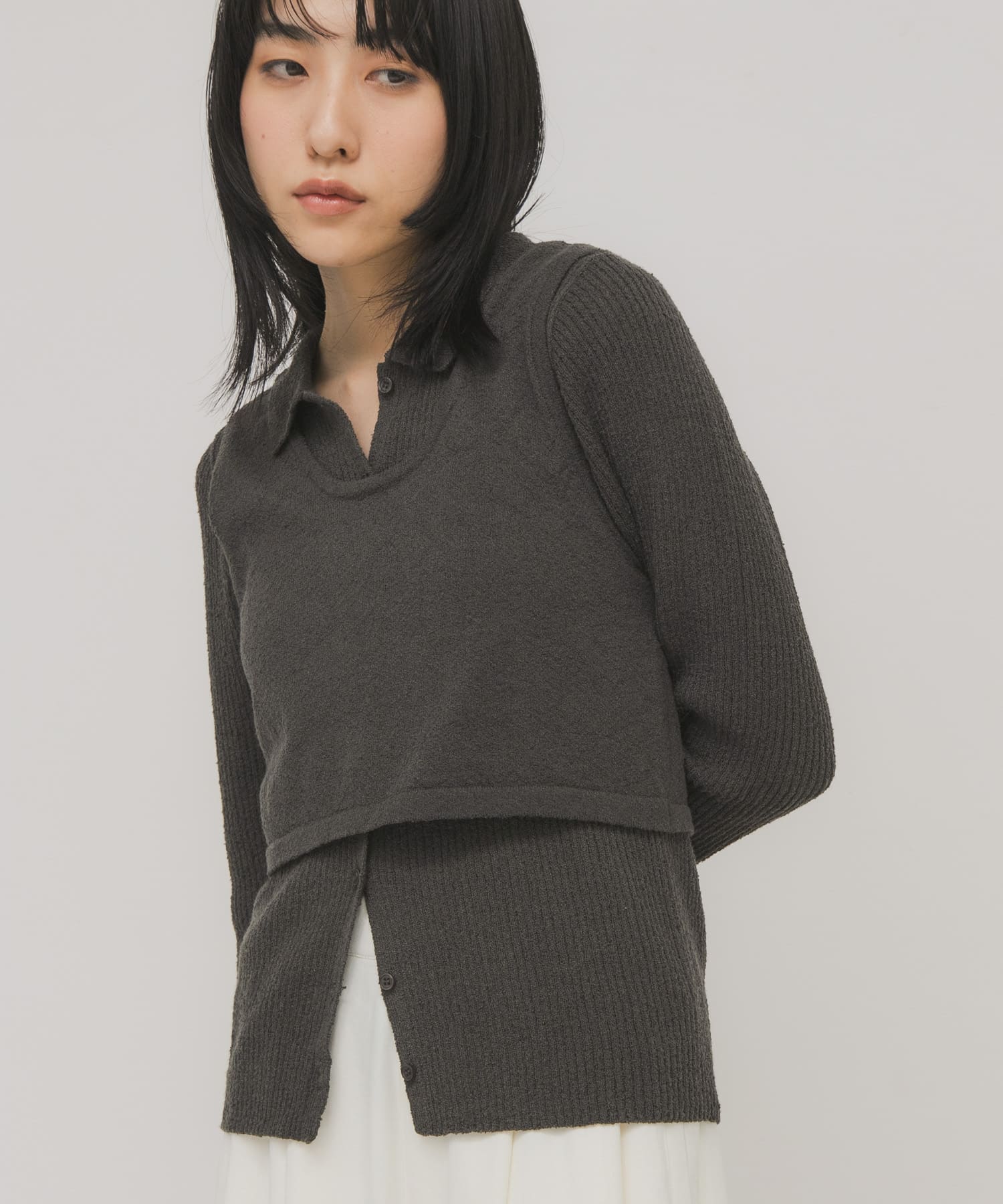 身長：160cm サイズ：one