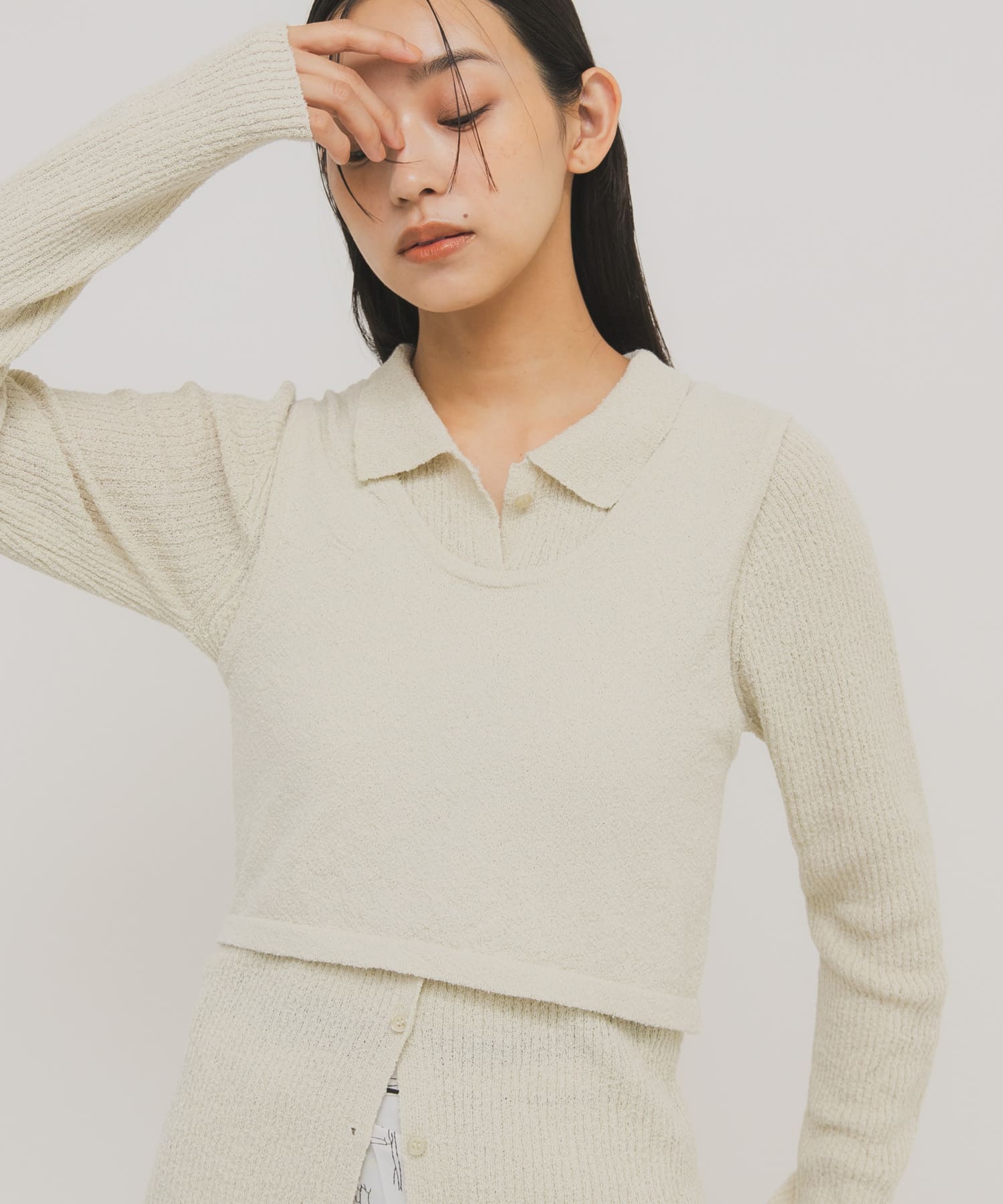 身長：163cm サイズ：one