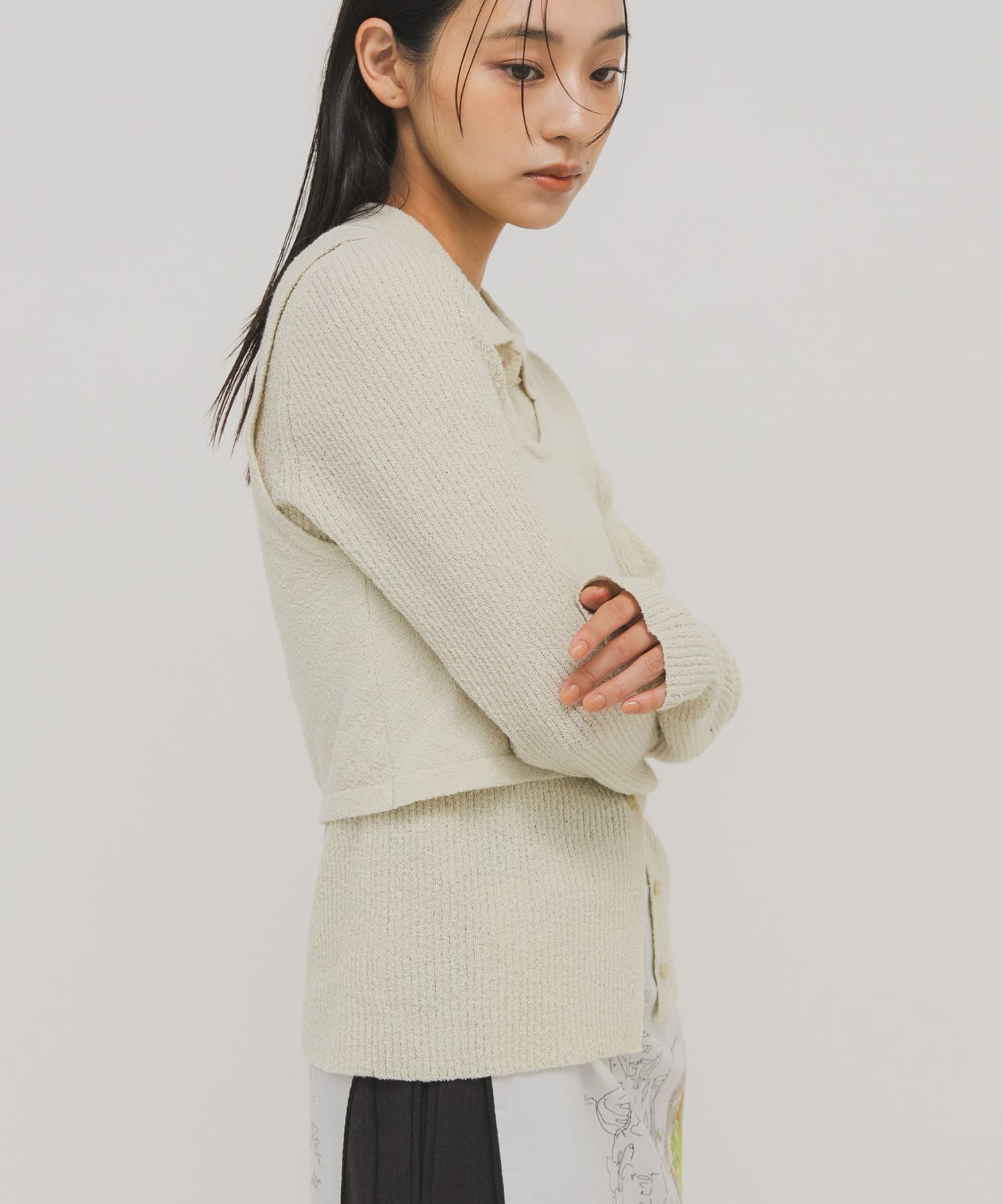 身長：163cm サイズ：one