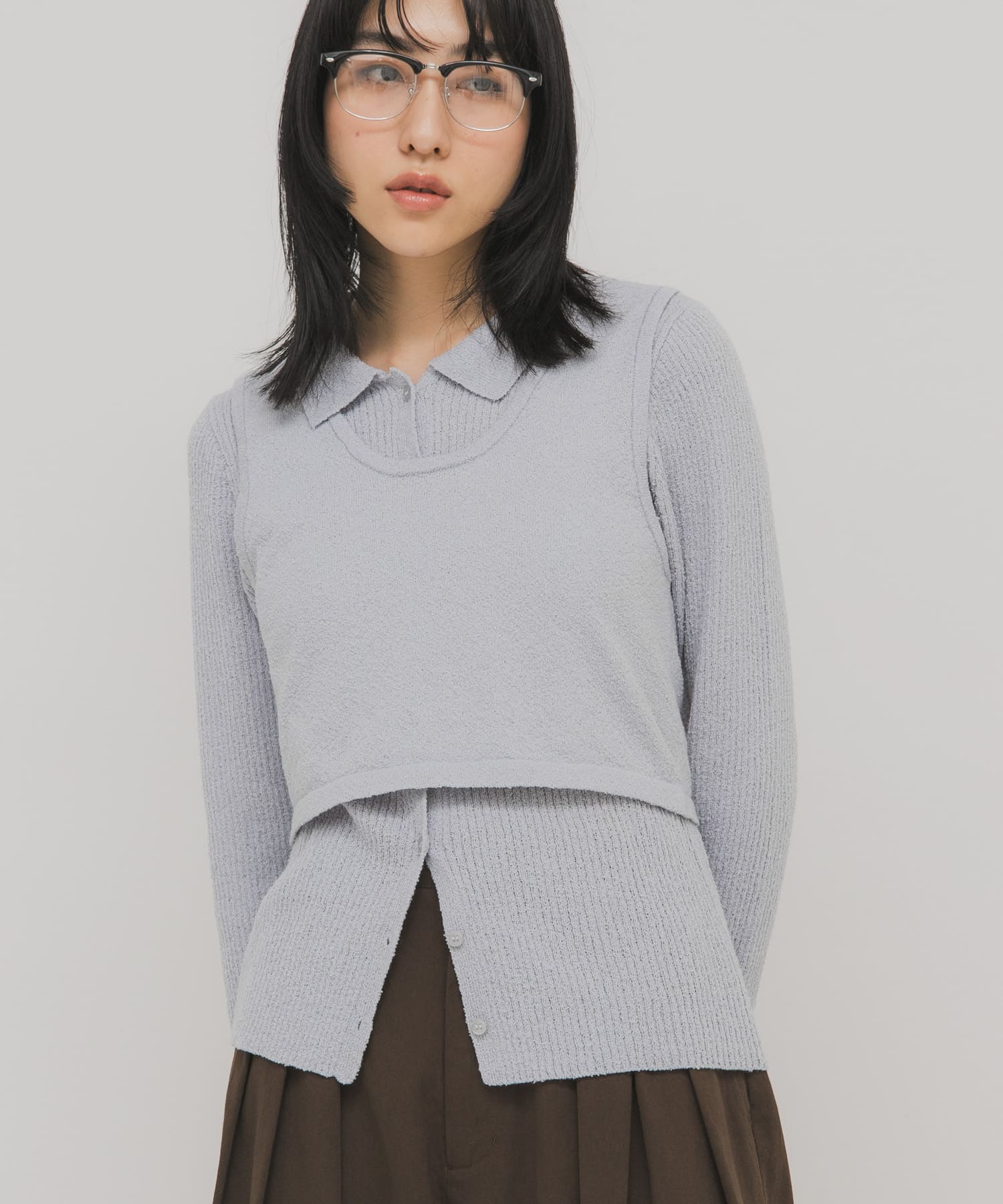 身長：160cm サイズ：one