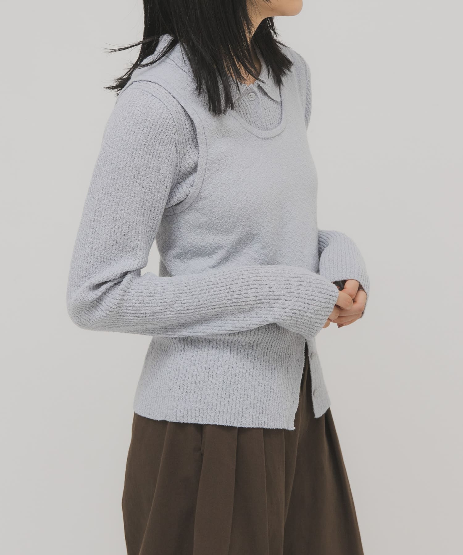 身長：160cm サイズ：one