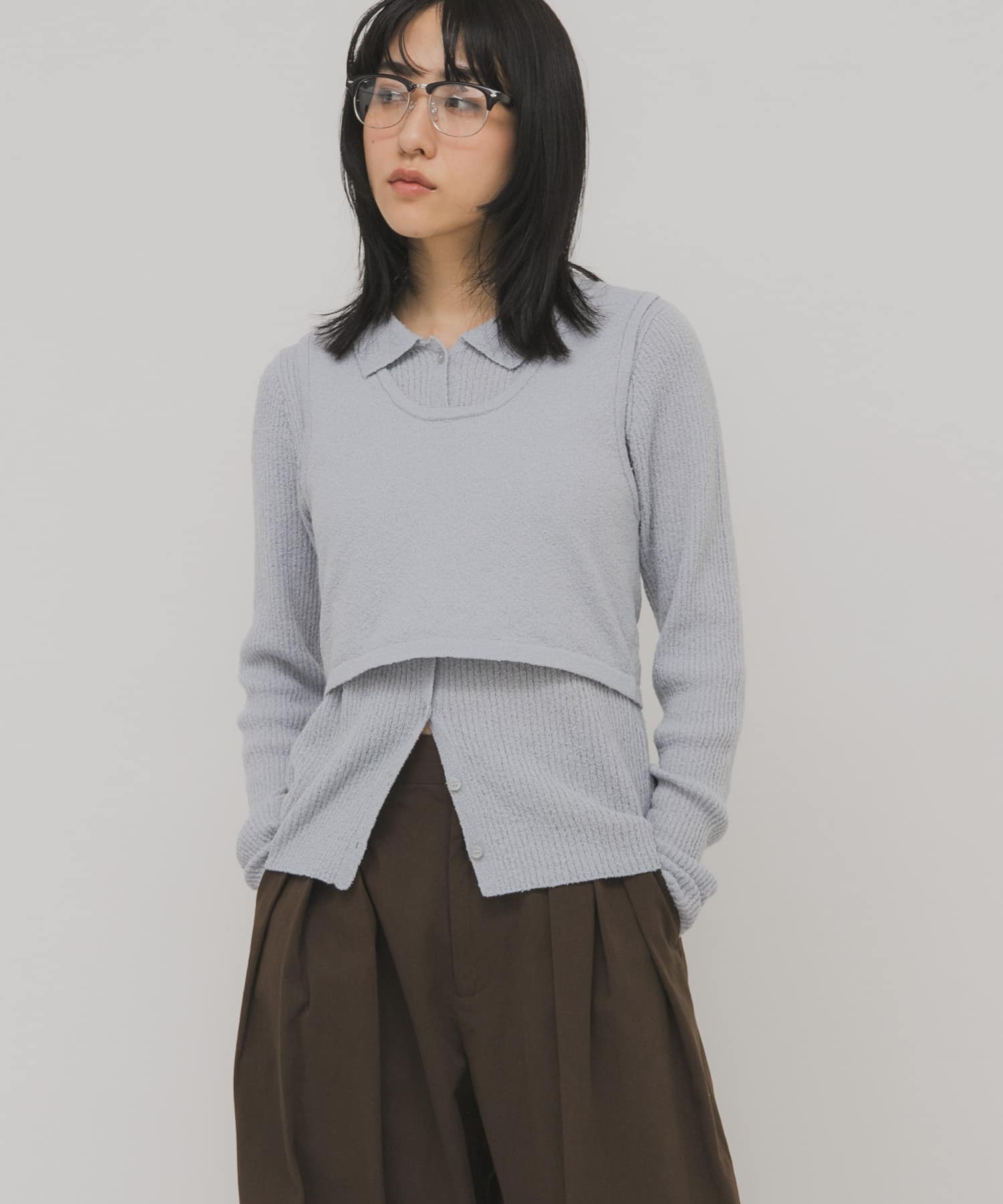 身長：160cm サイズ：one