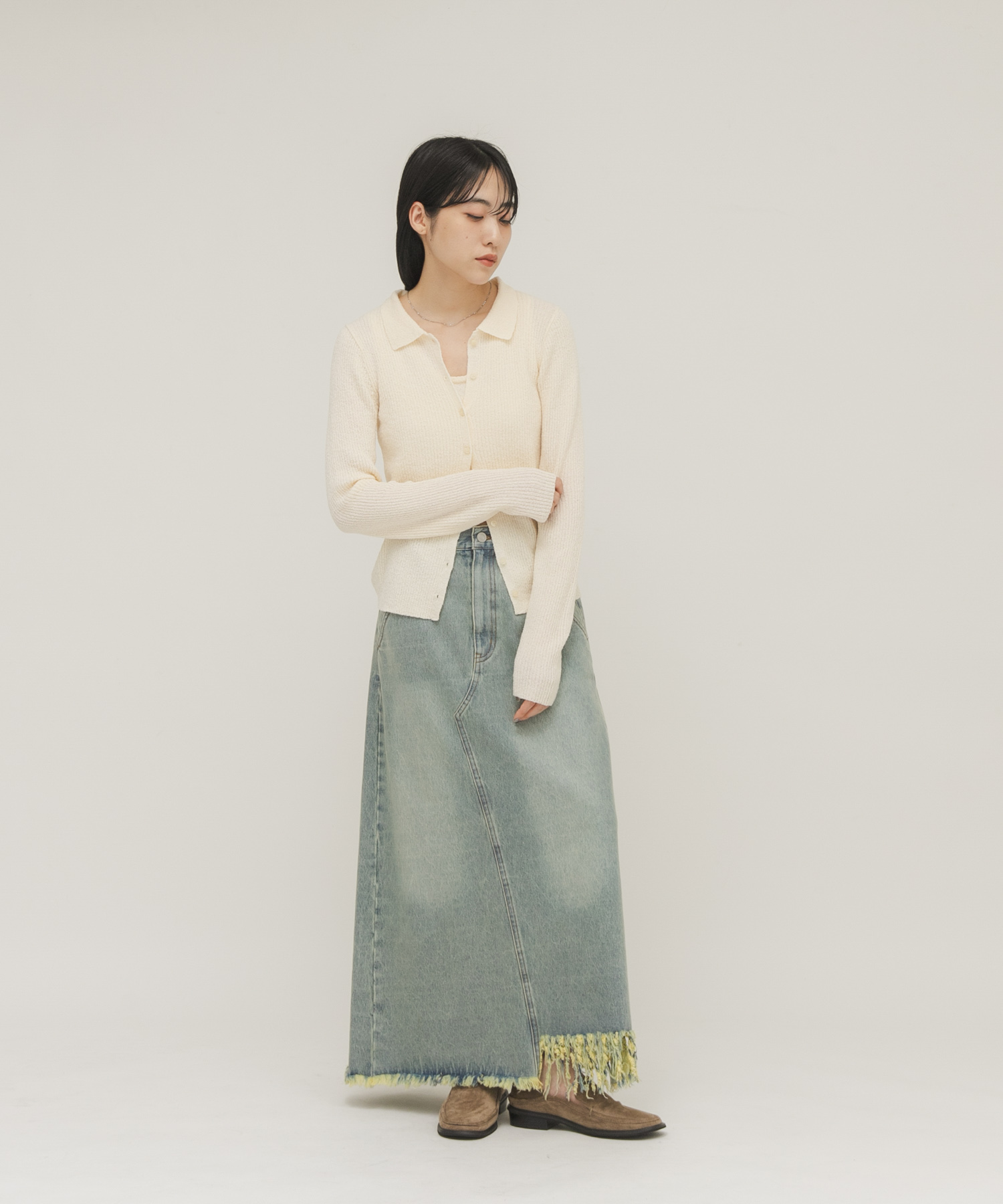 身長：160cm サイズ：one