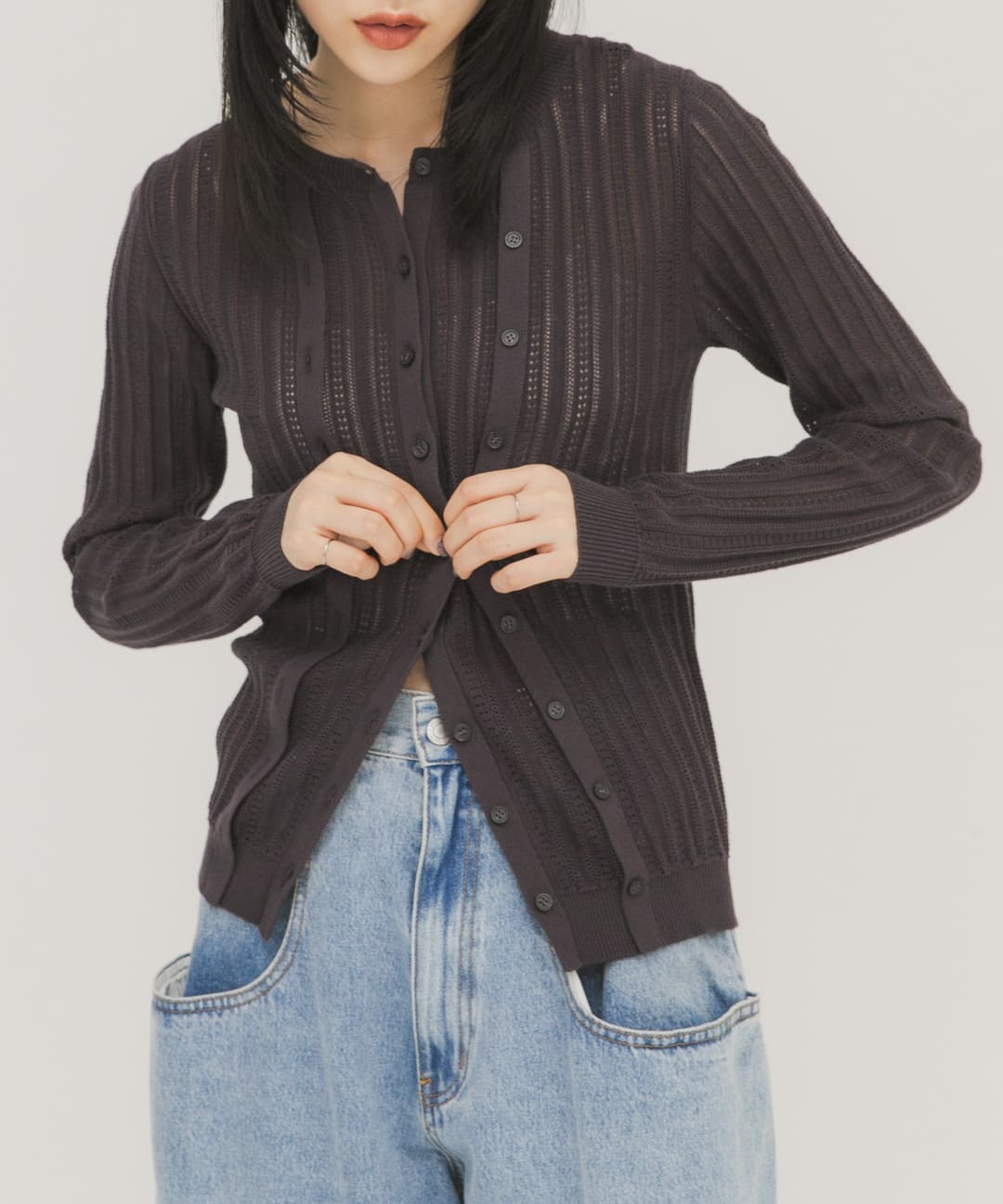 ダブルフロントニット