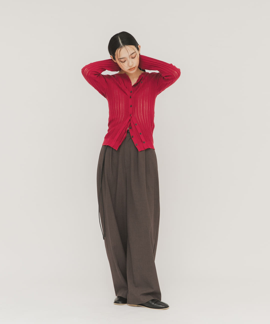 身長 : 163cm サイズ : one