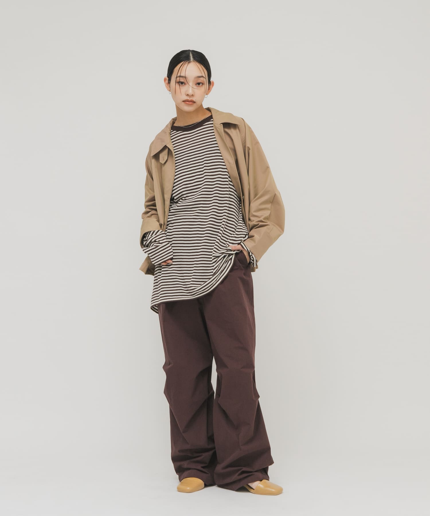 身長：163cm サイズ：one