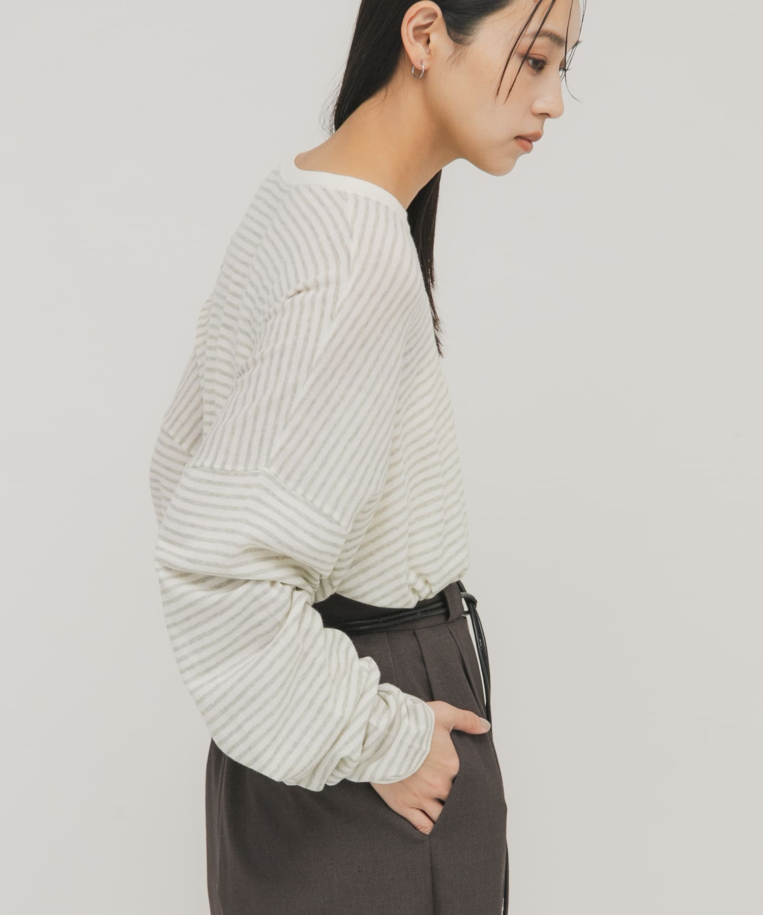 身長：163cm サイズ：one