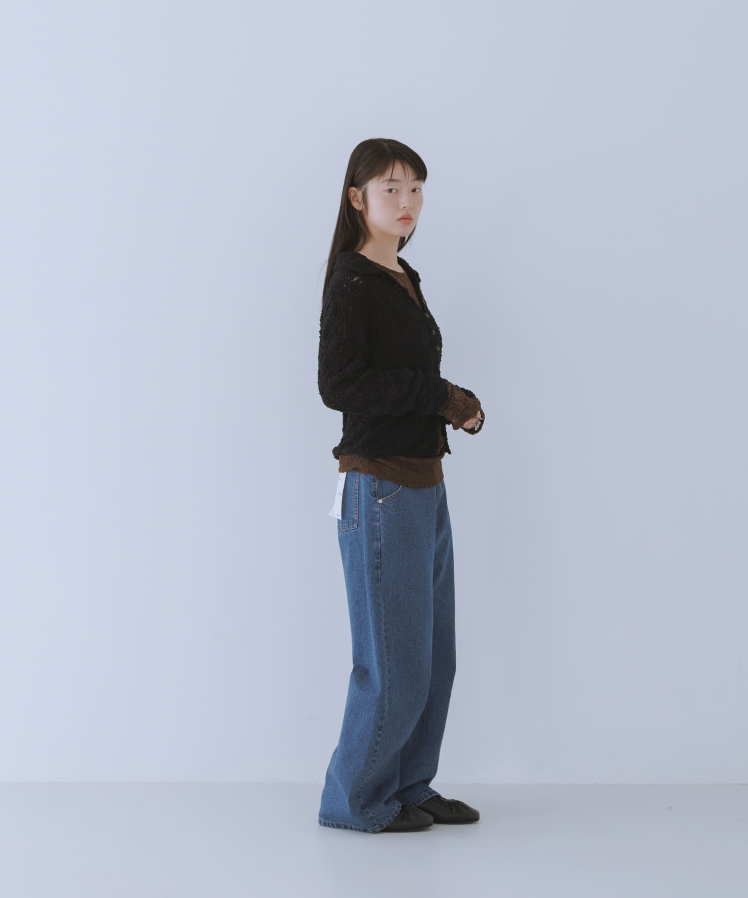 身長：162cm サイズ：one