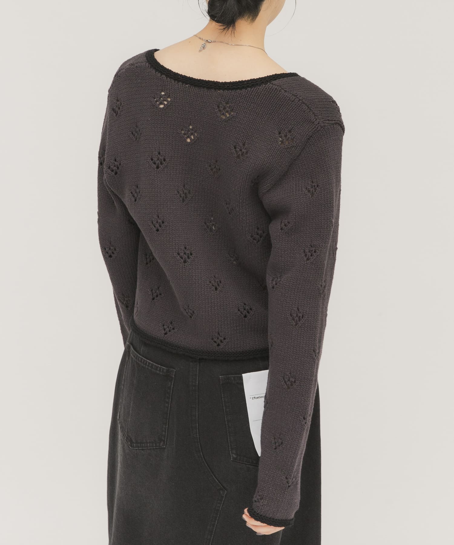 身長：160cm サイズ：one