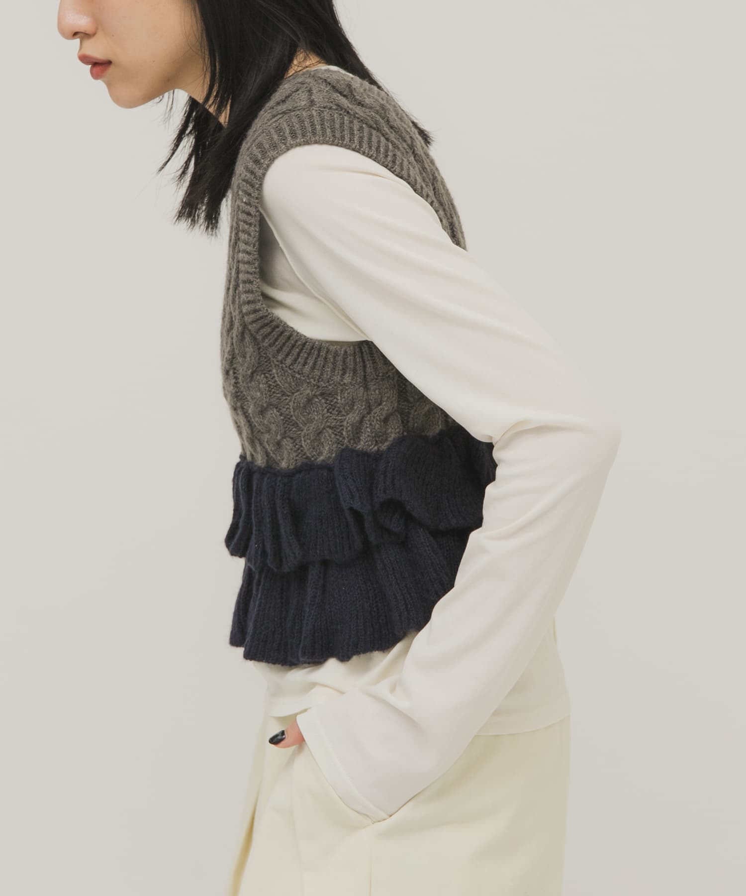 身長 : 160cm サイズ : one