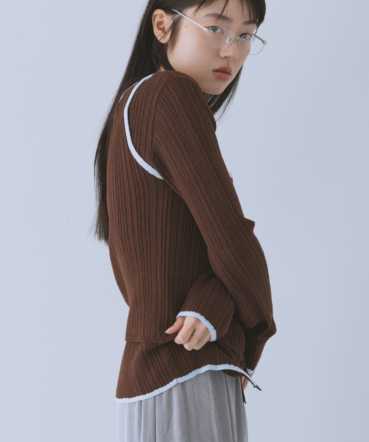 身長 : 162cm サイズ : one