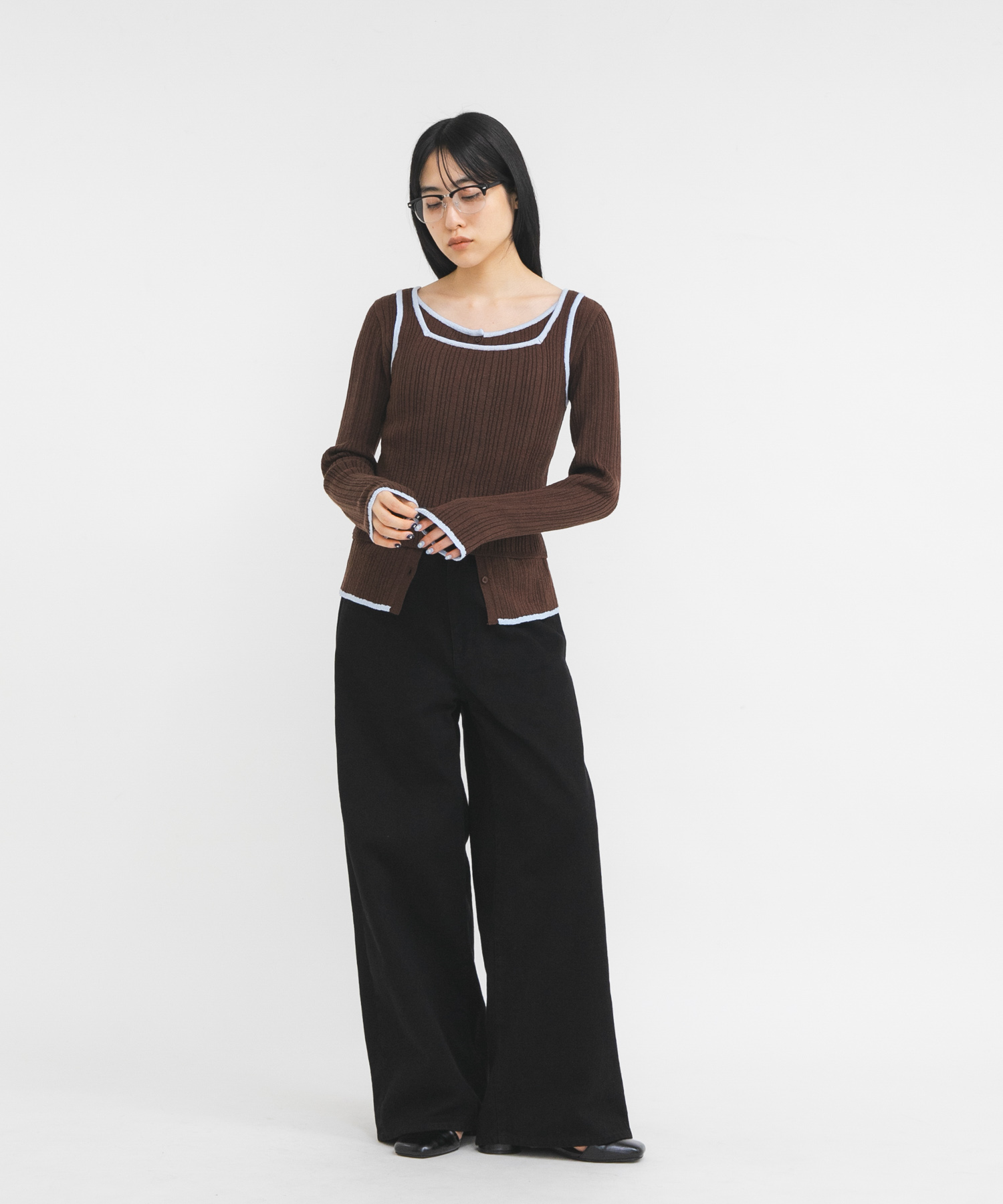 身長：160cm サイズ：one