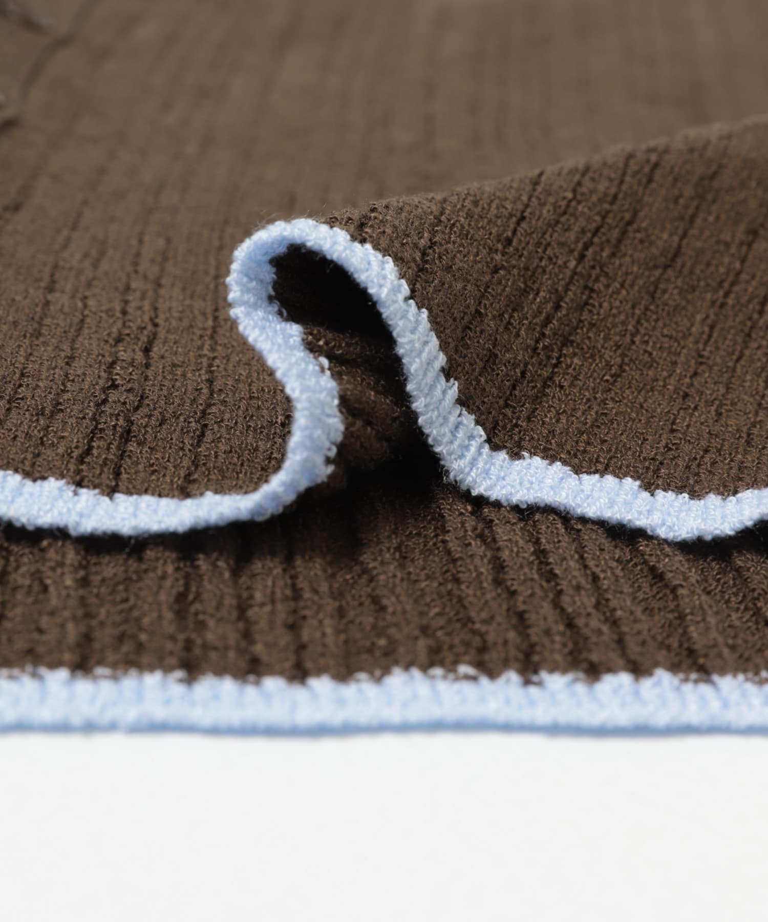 2WAYタンクトップSETカーディガン BROWN One