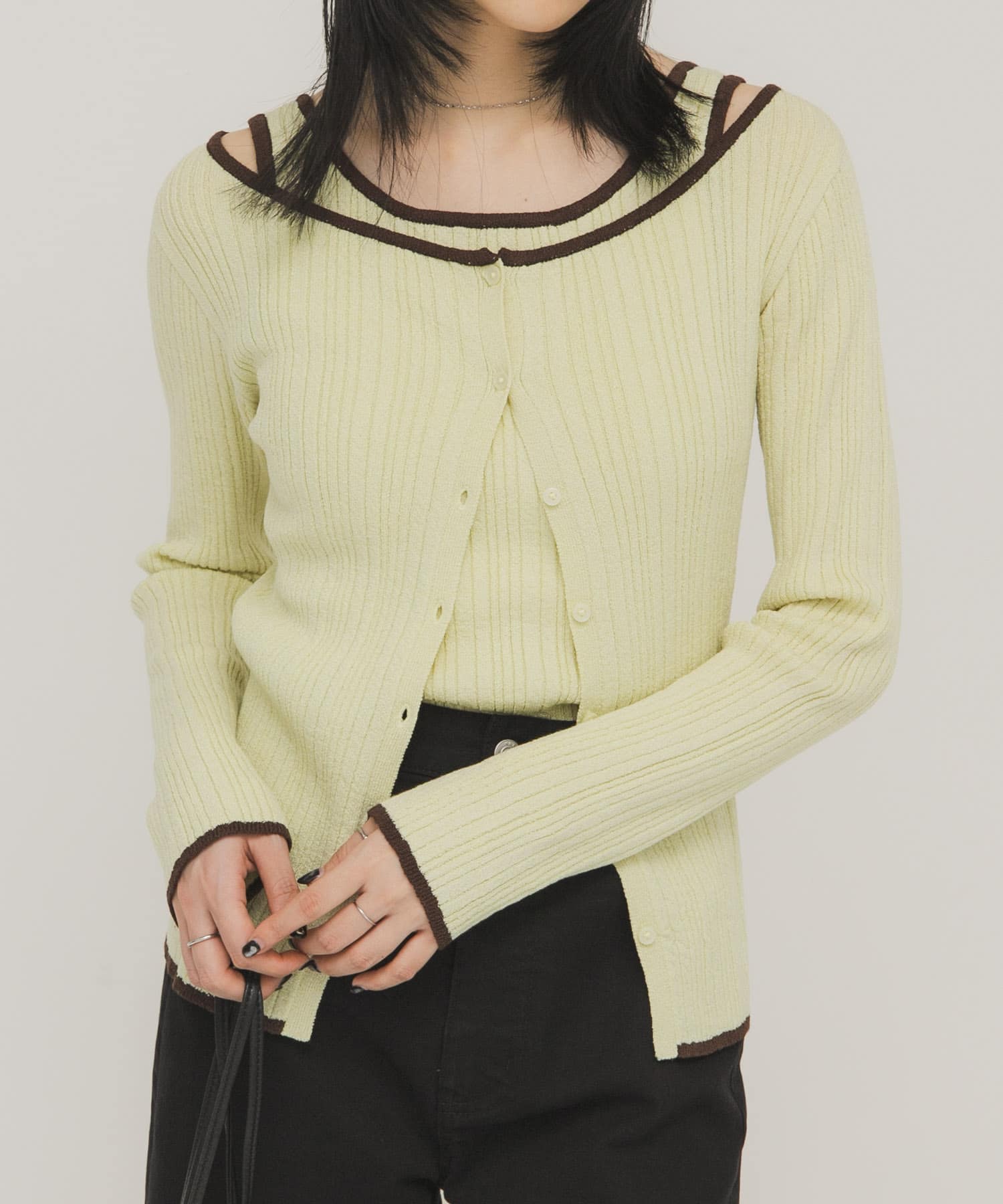 身長：160cm サイズ：one