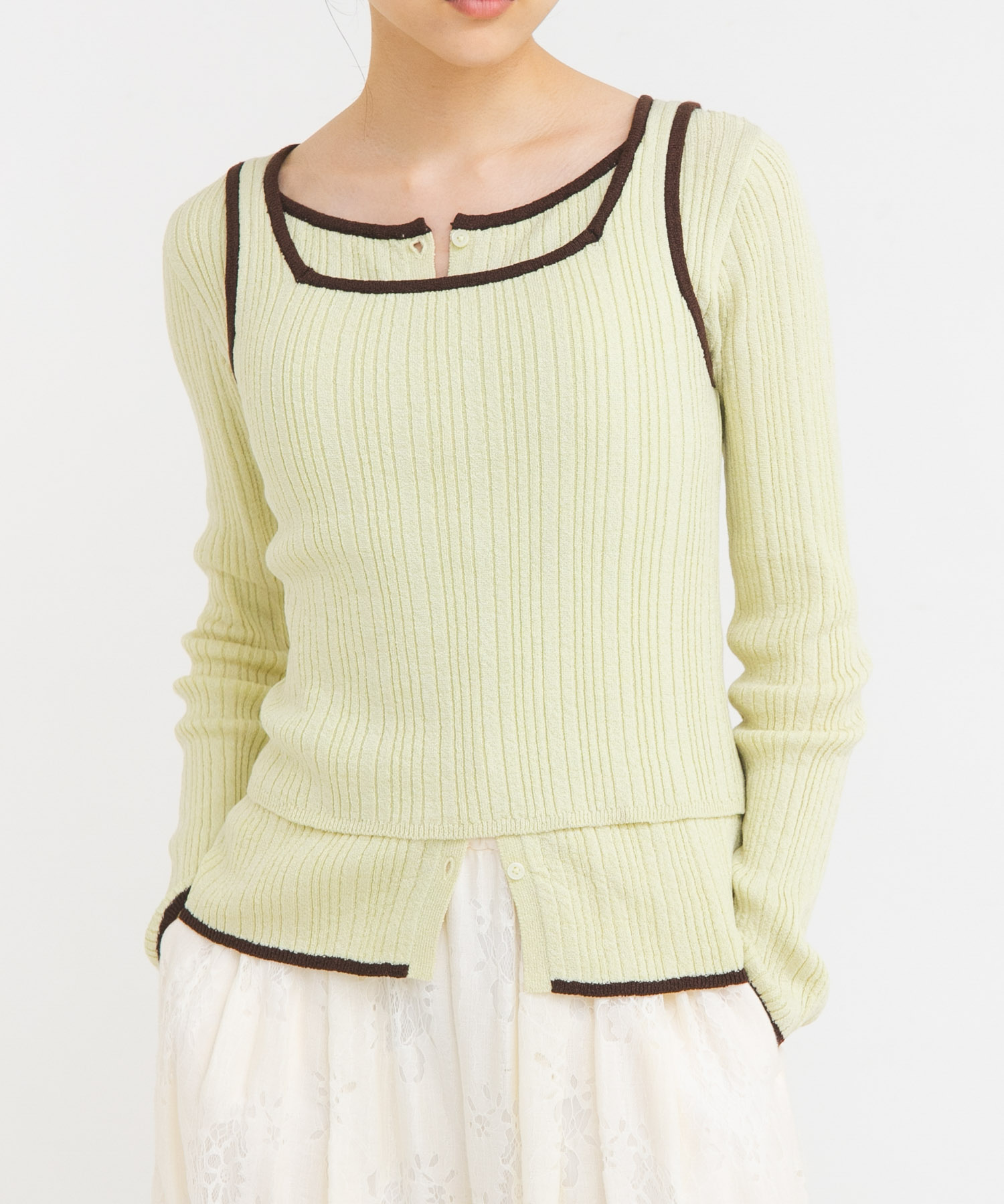 身長：160cm サイズ：one