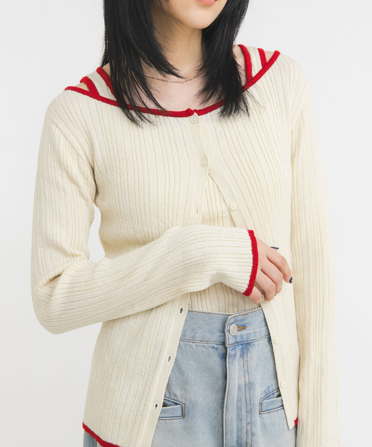 身長：160cm サイズ：one