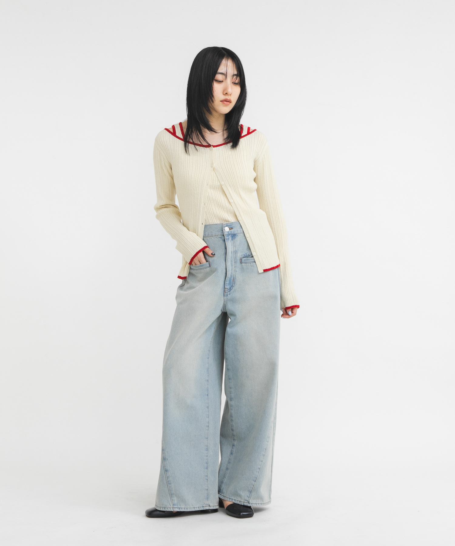 身長：160cm サイズ：one