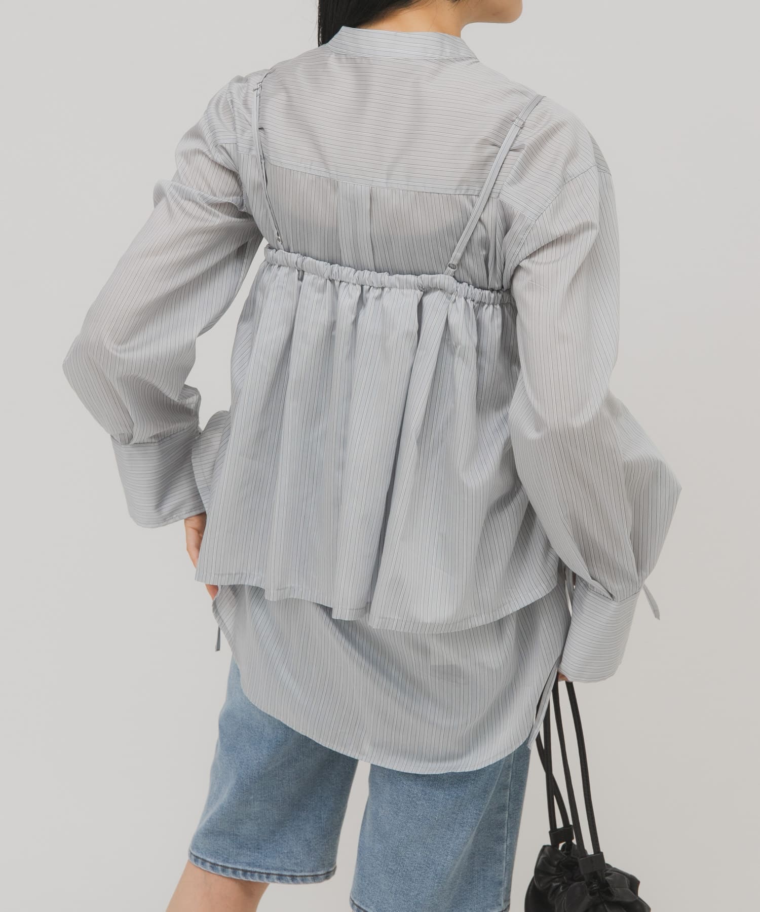 身長：160cm サイズ：one