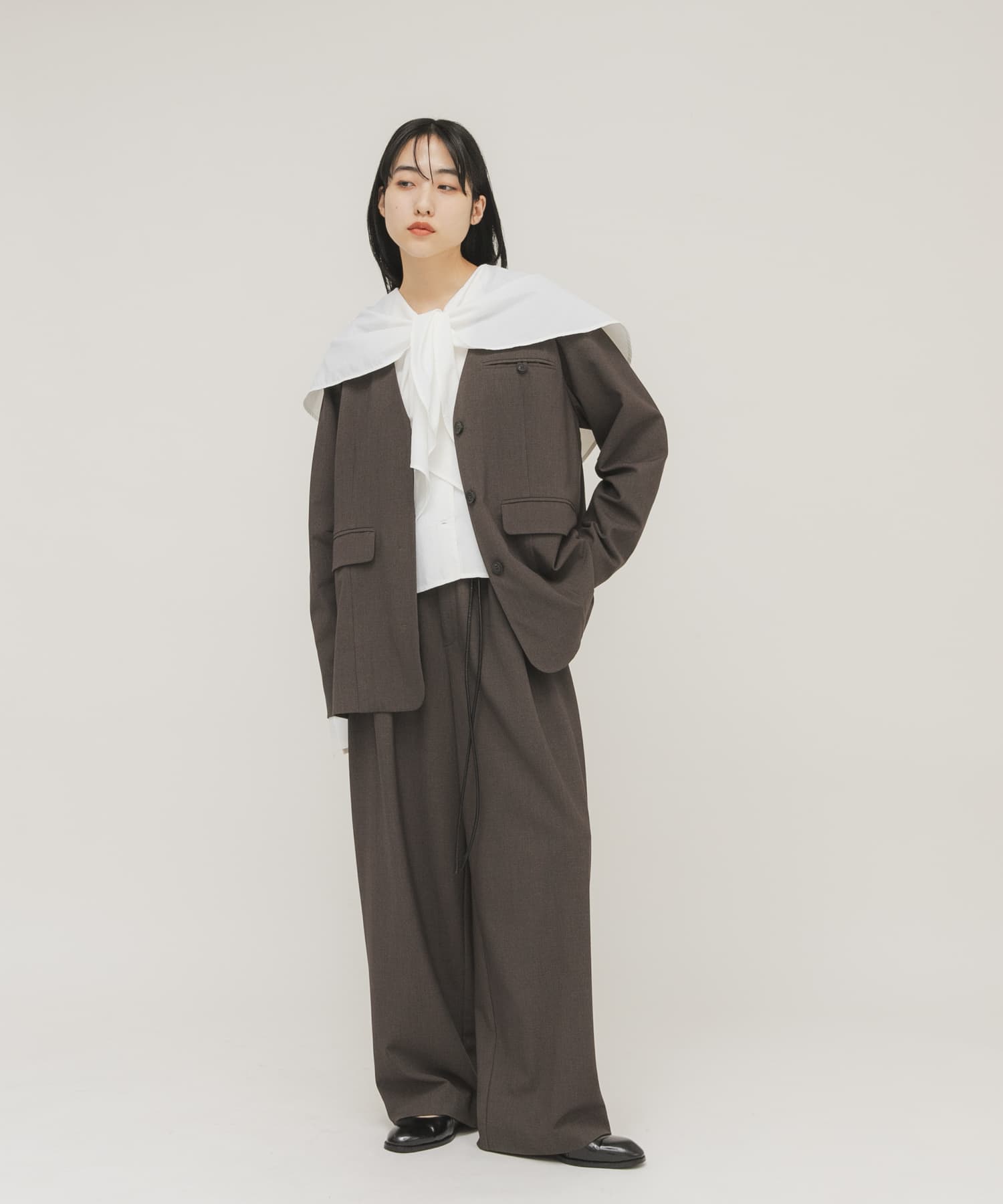 身長 : 160cm サイズ : one