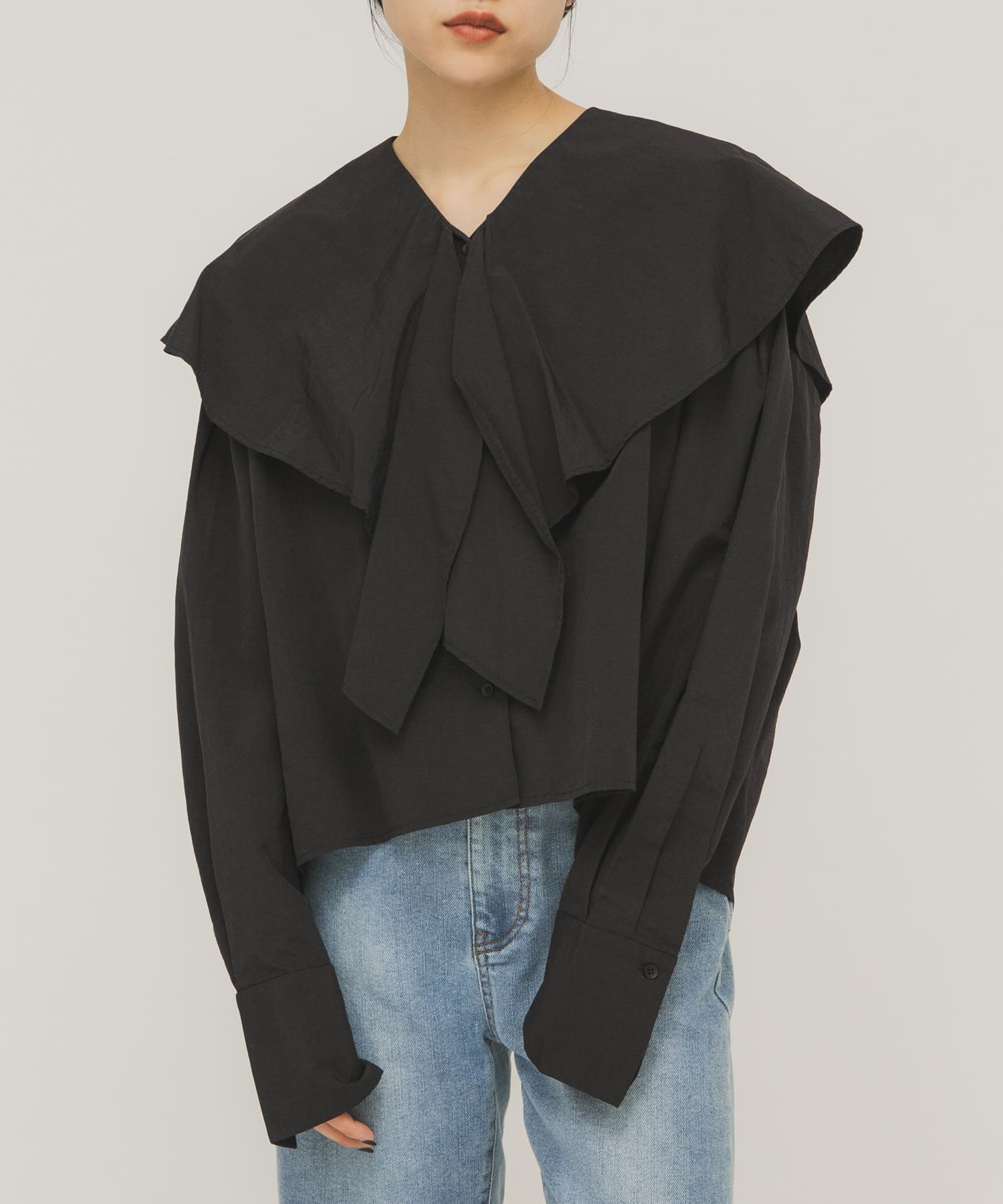 身長：160cm サイズ：one