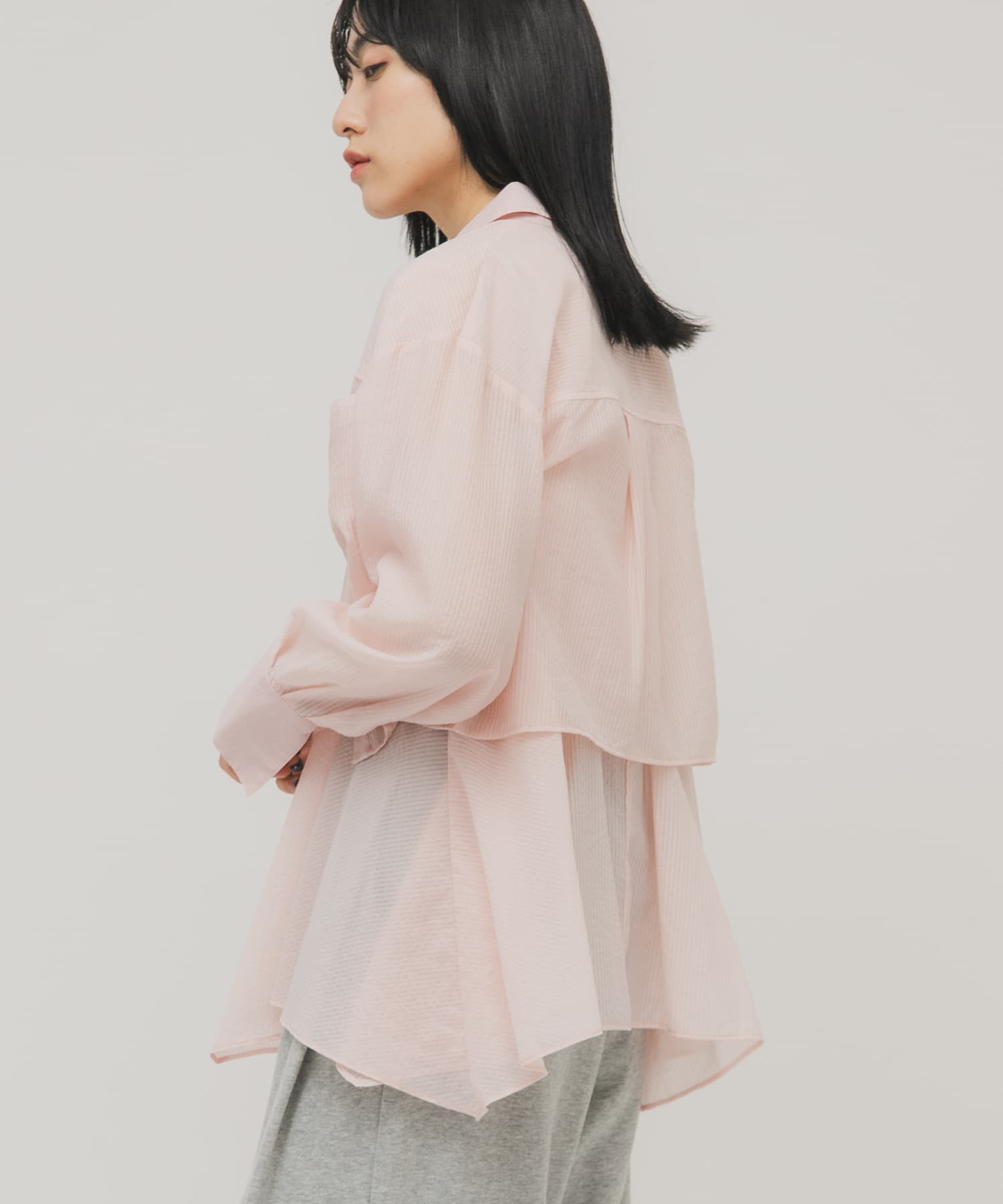 身長：160cm サイズ：one