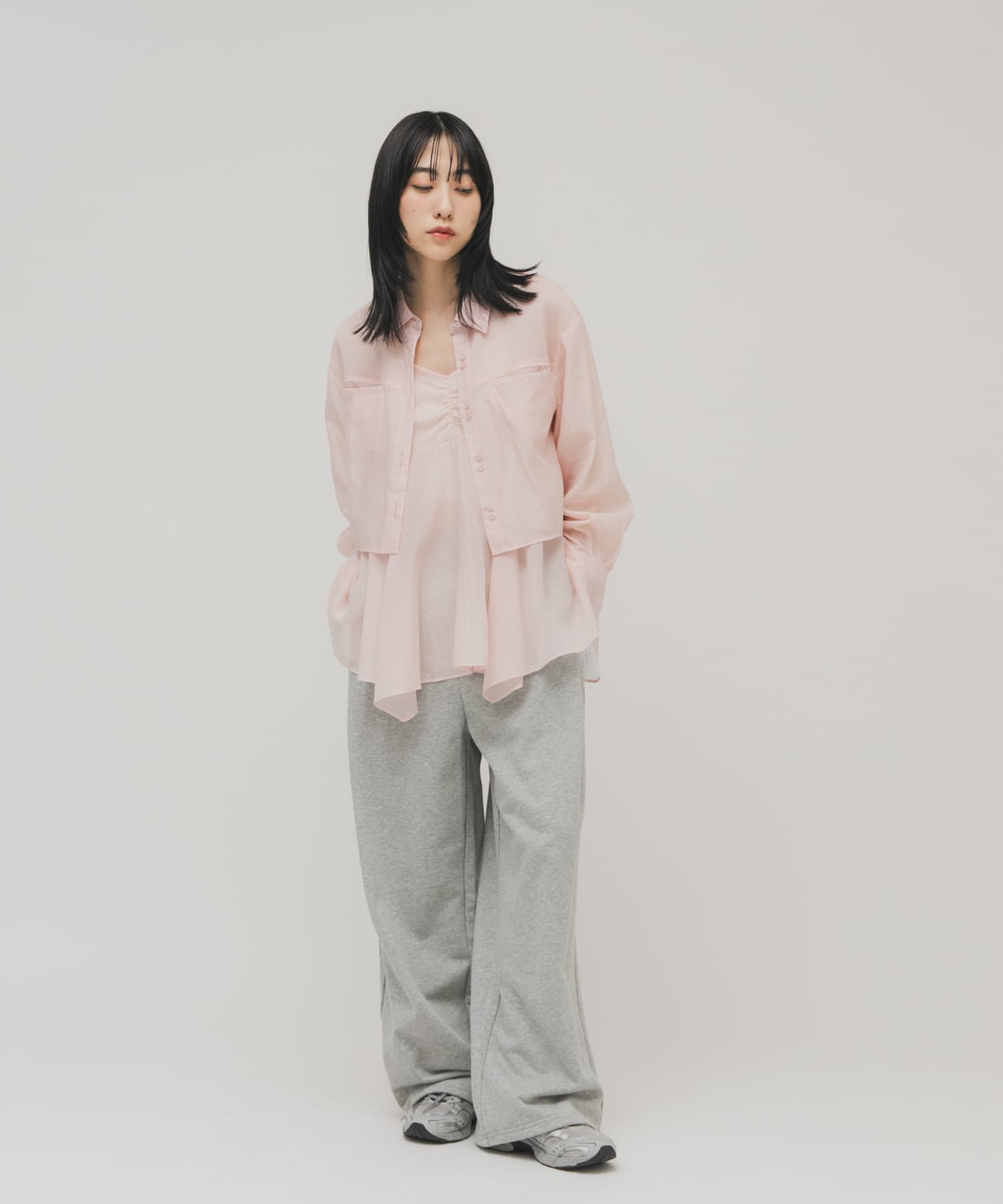 身長：160cm サイズ：one