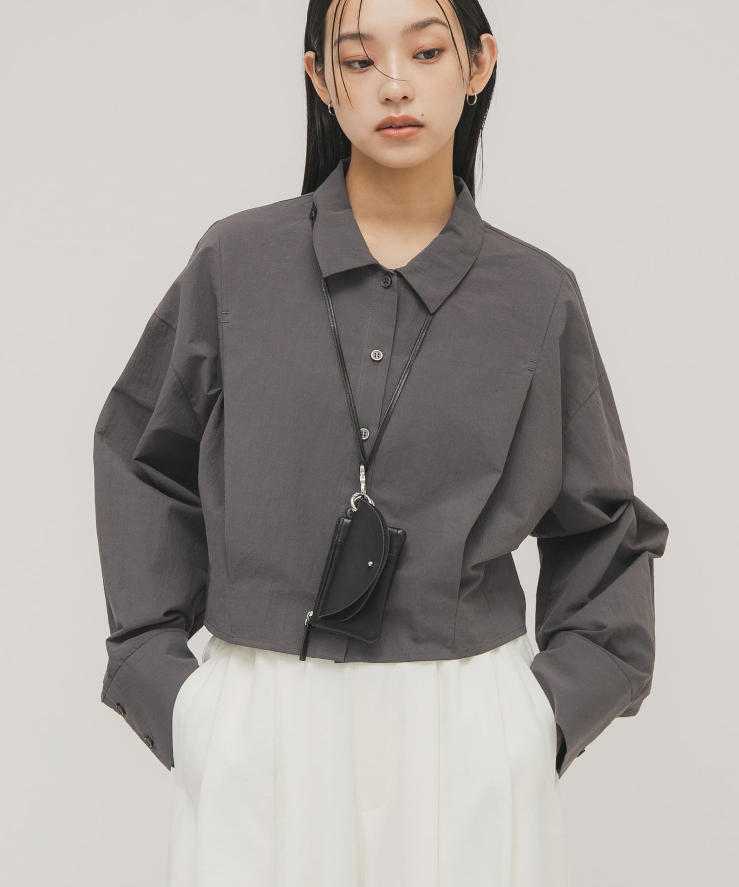 身長：163cm サイズ：one