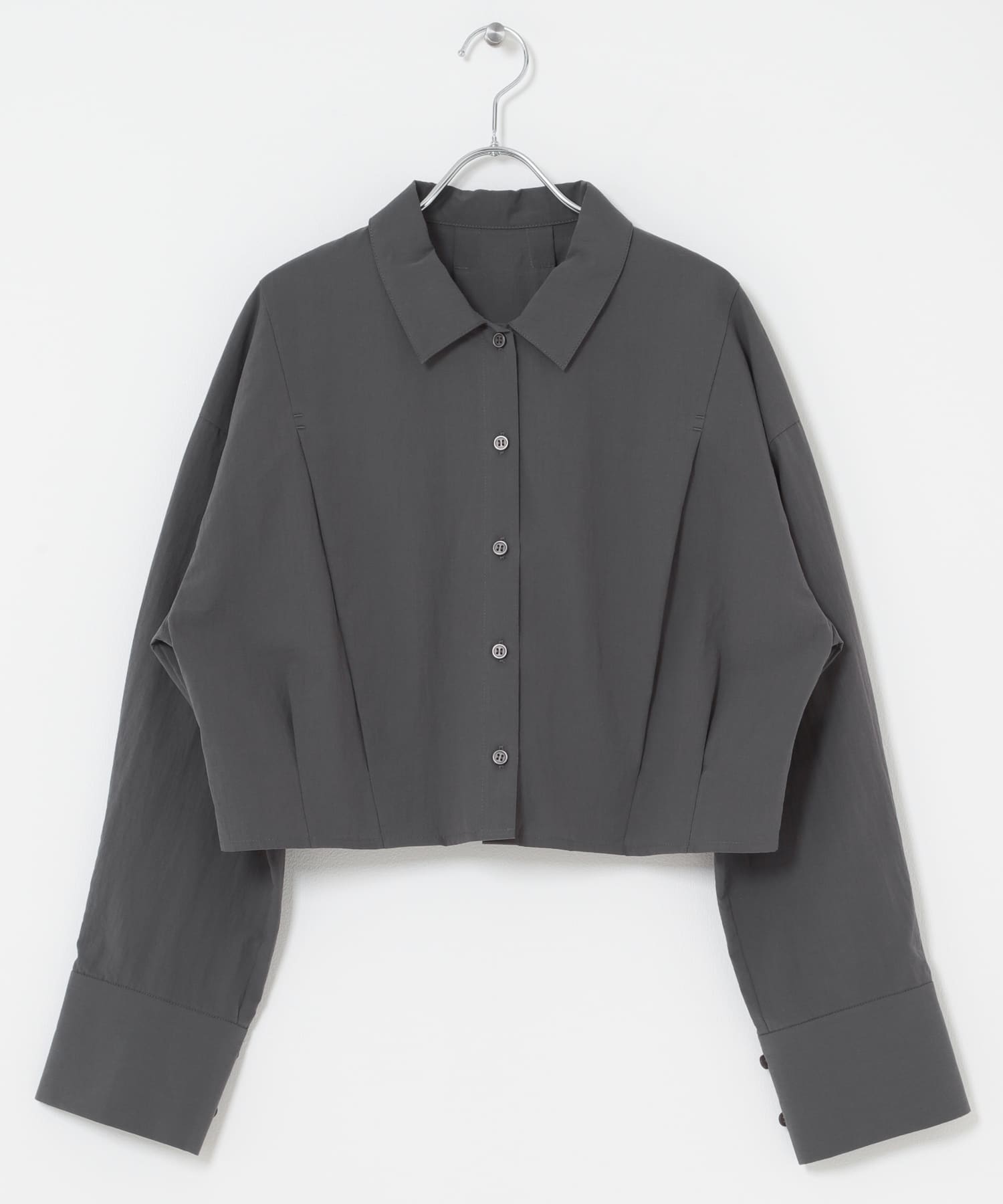 日本未発売　オリンピアコラボ　Freedomクロップドシャツ Mサイズ タックヘムクロップドシャツ(One IVORY): トップス｜URBAN RESEARCH