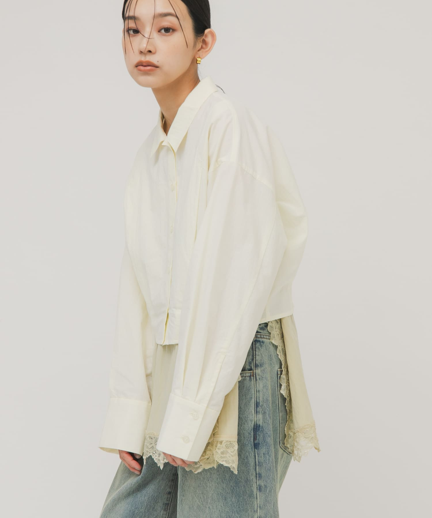 身長：163cm サイズ：one