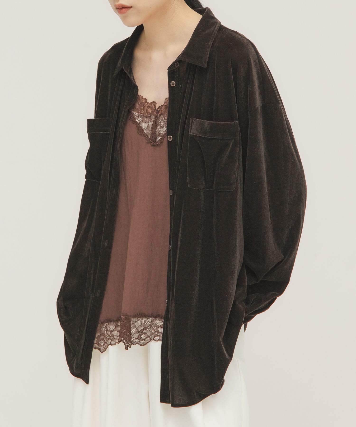 身長：160cm サイズ：one