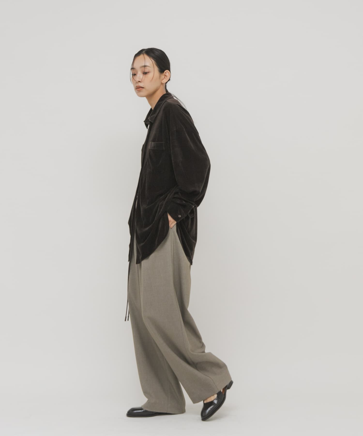 身長：163cm サイズ：one