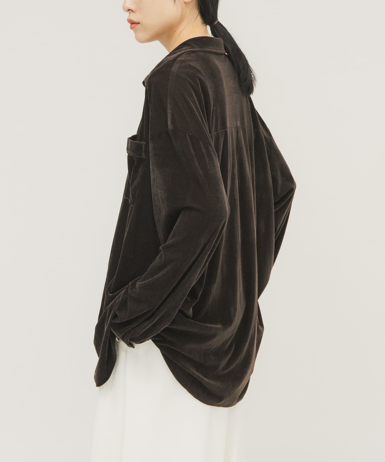 身長：160cm サイズ：one