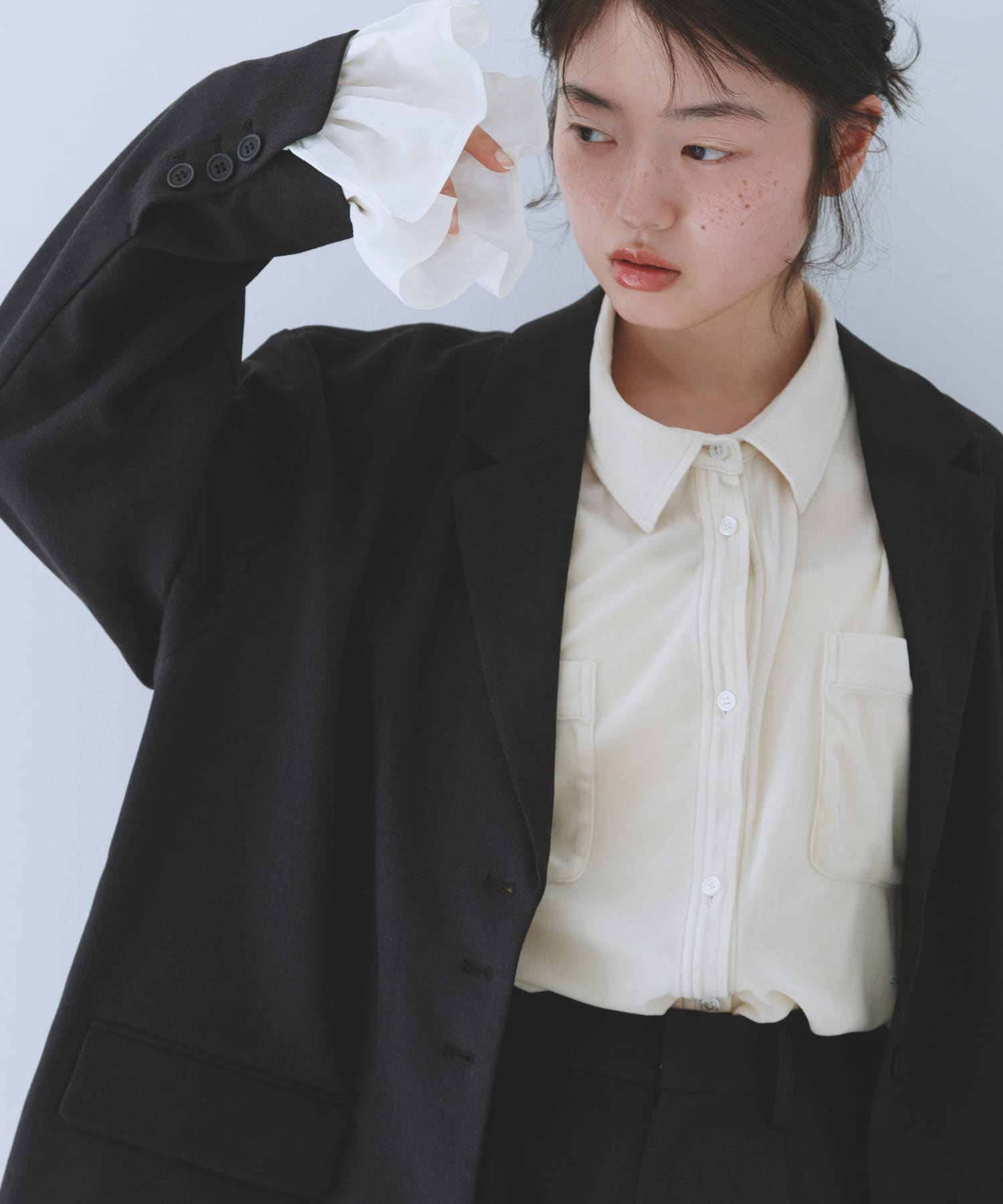 身長：162cm サイズ：one