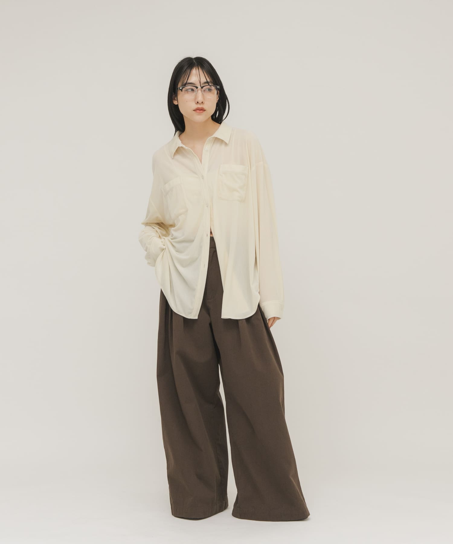 身長：160cm サイズ：one