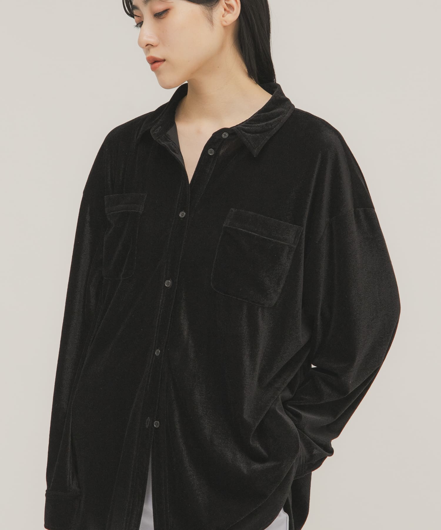 身長：160cm サイズ：one