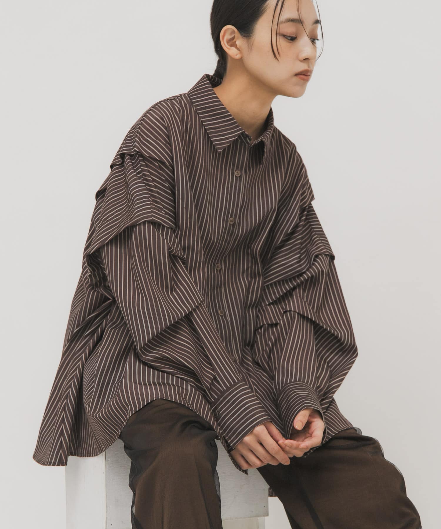 身長：163cm サイズ：one