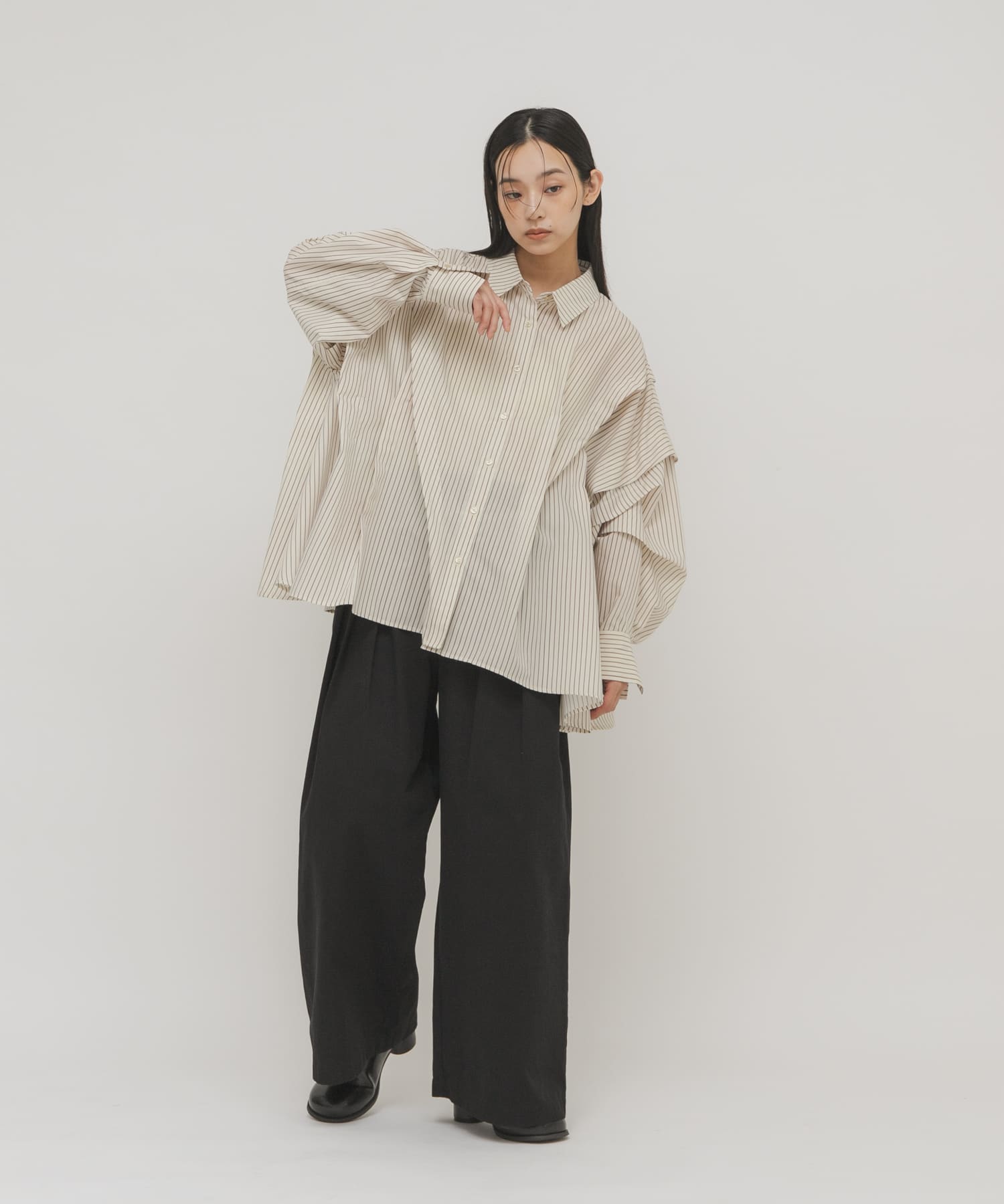 身長：163cm サイズ：one